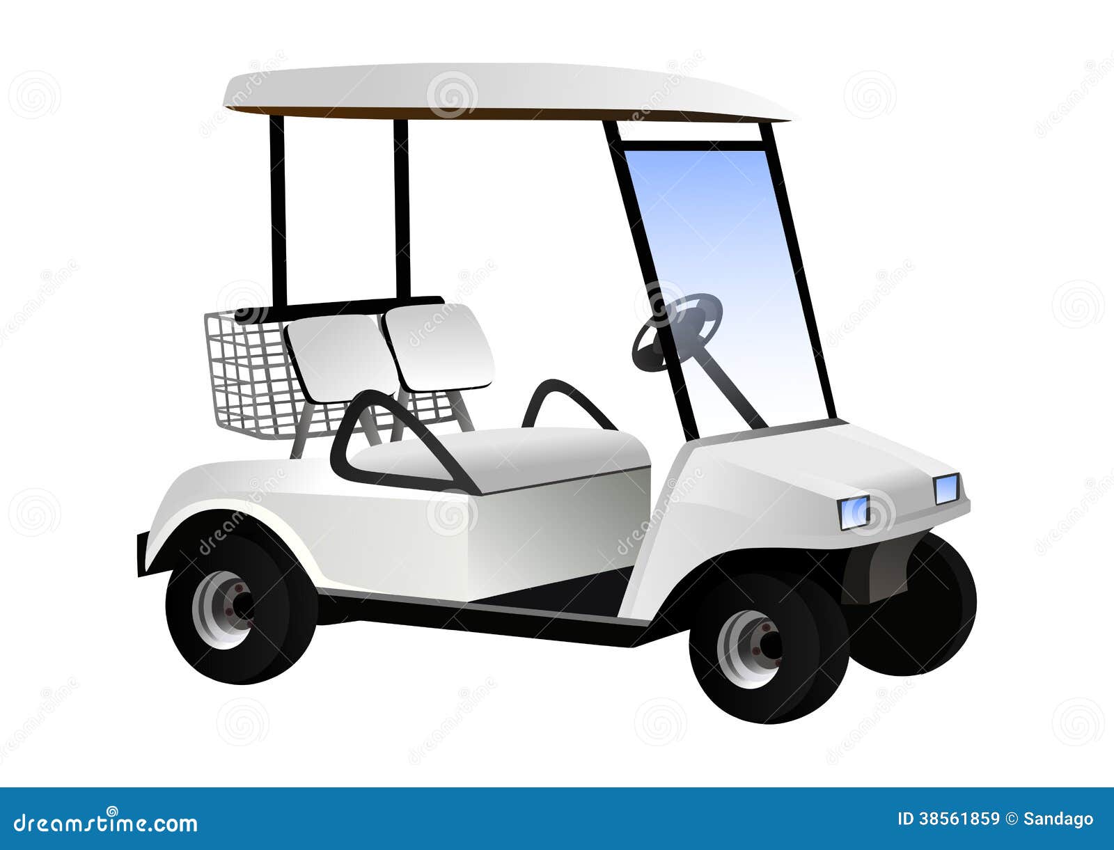 free clip art of golf cart - photo #22