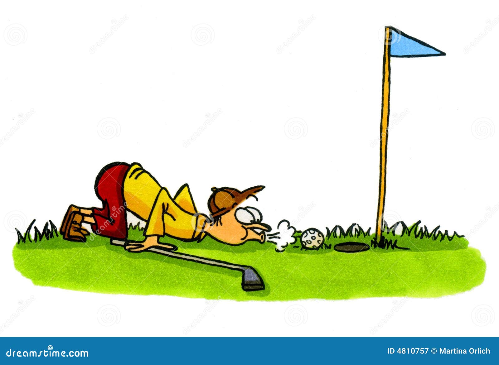 free cartoon golf clip art - photo #36