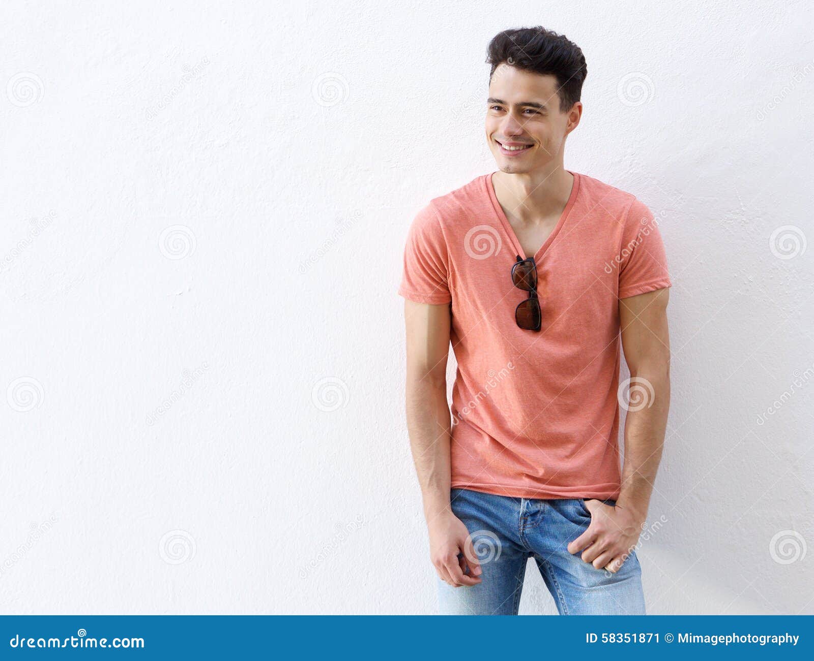 Good Looking Young Man Smiling Stock Photo - Image: 58351871
Good Looking Young Man