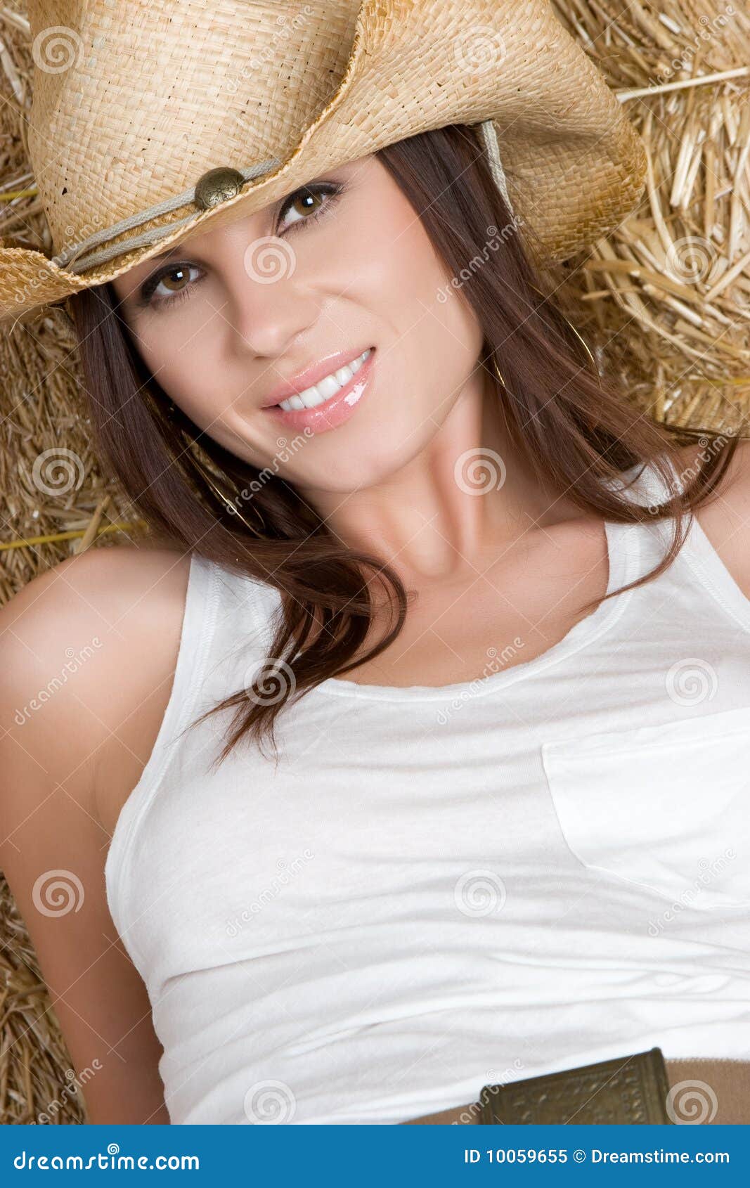 Gorgeous Cowgirl Royalty Free Stock Photo Image 1