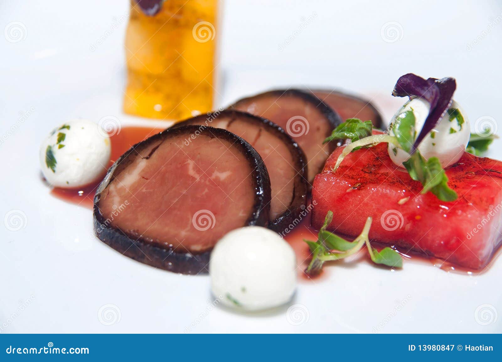 Gourmet Starter Dish 1 Royalty Free Stock Photography - Image: 13980847