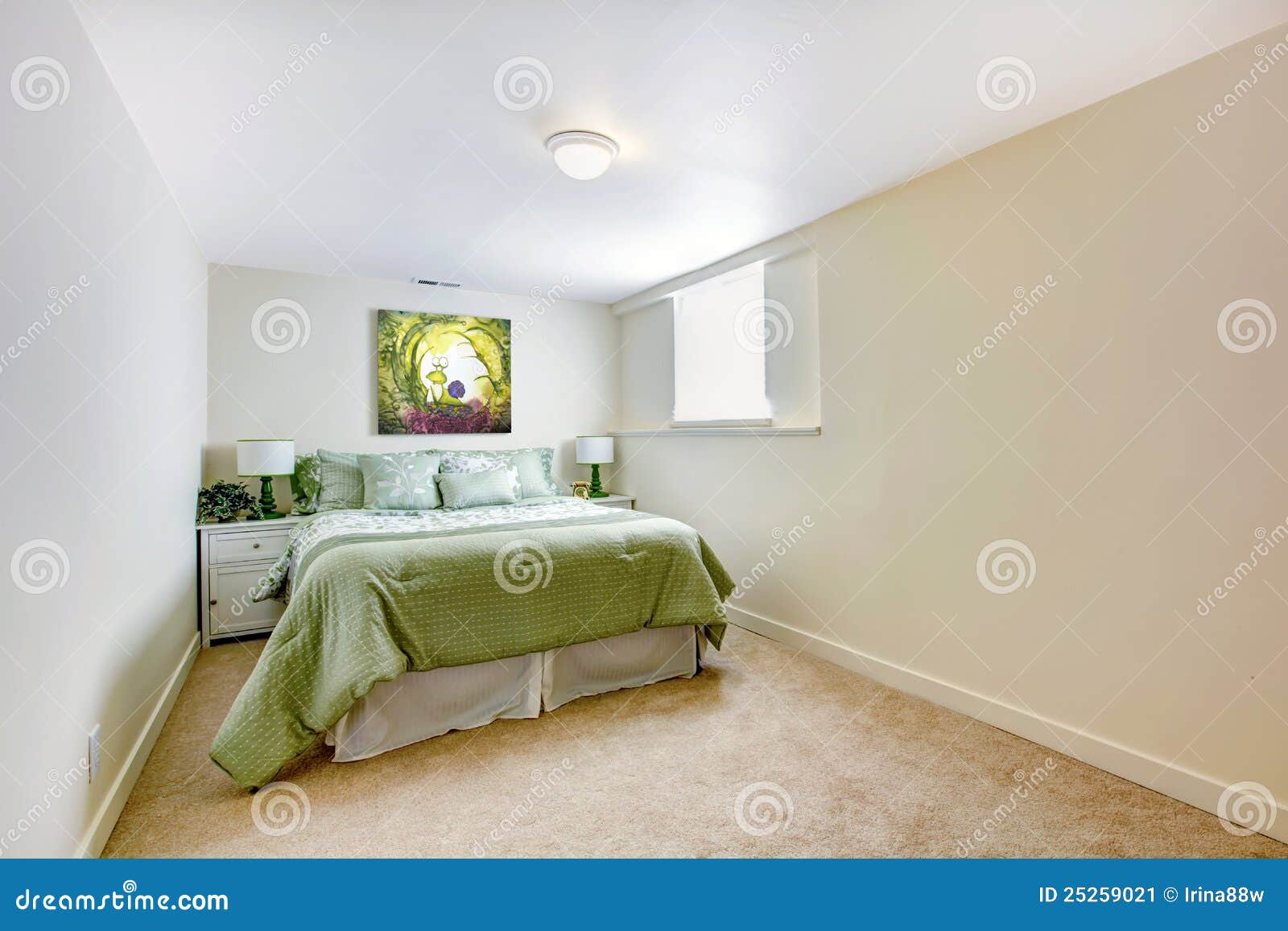 Chambre verte et blanche – lombards