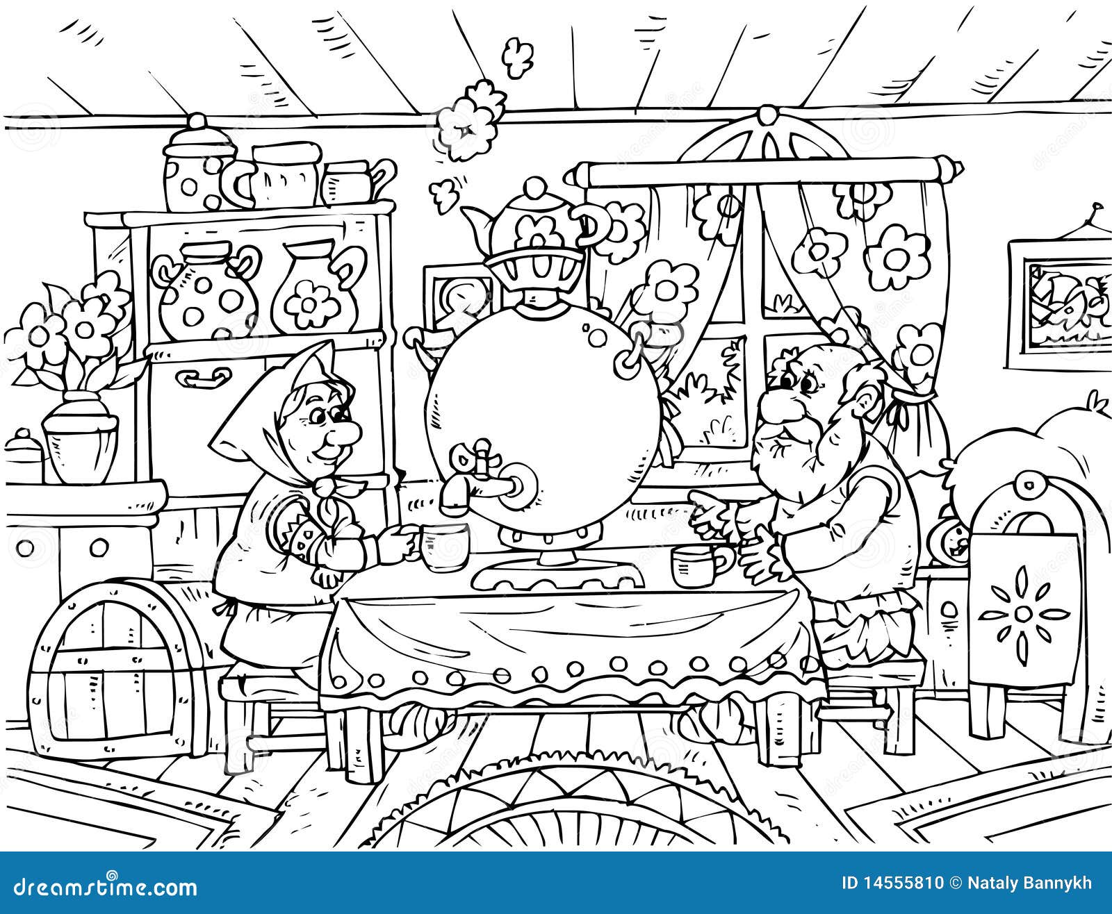 nana and papa coloring pages - photo #40