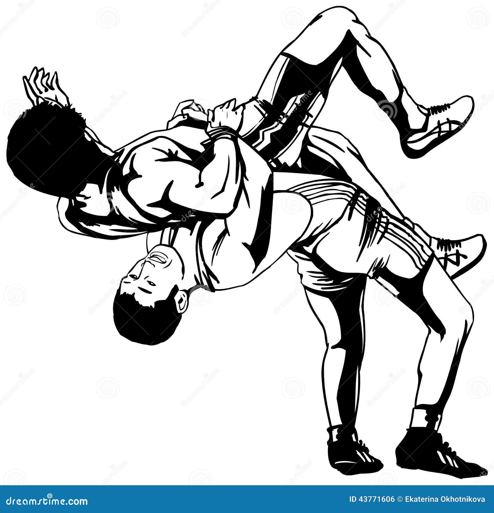 girl wrestling clipart - photo #46