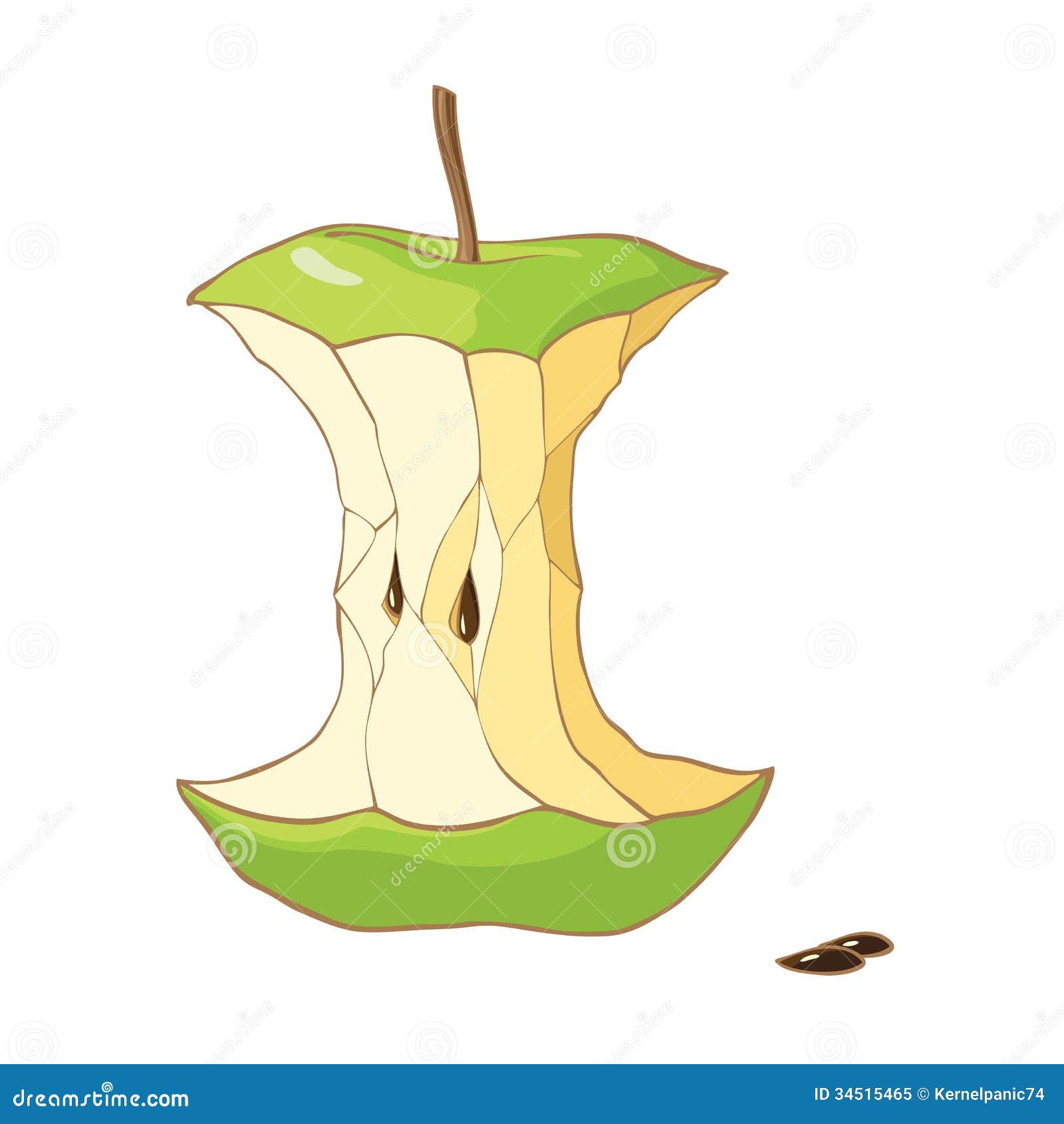 apple core clipart - photo #37