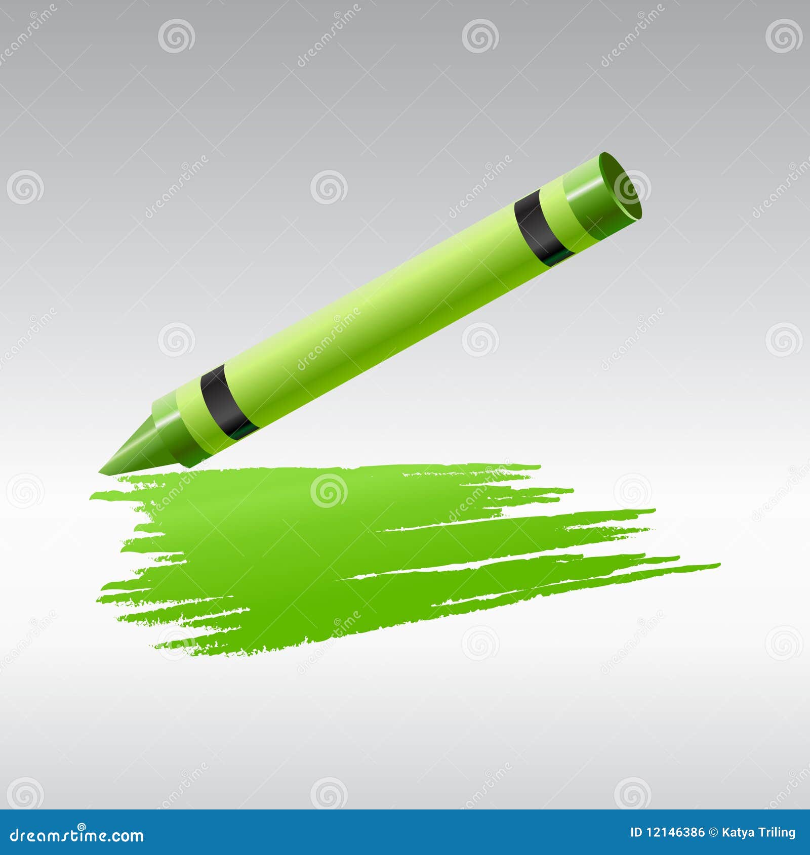 green crayon clipart - photo #20