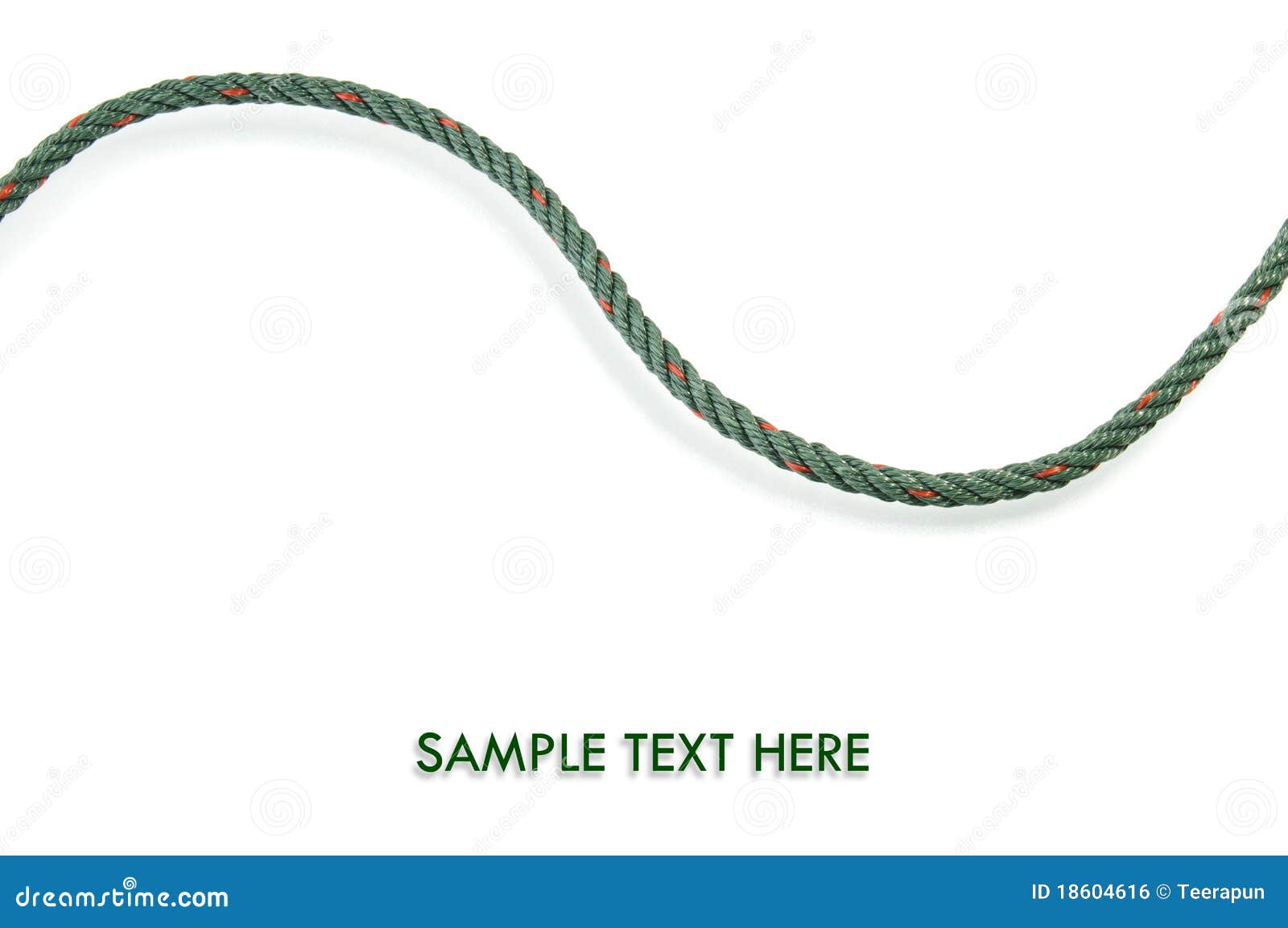 Green Nylon Rope 38
