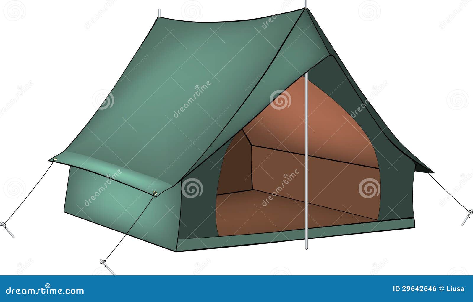 green tent clip art - photo #15