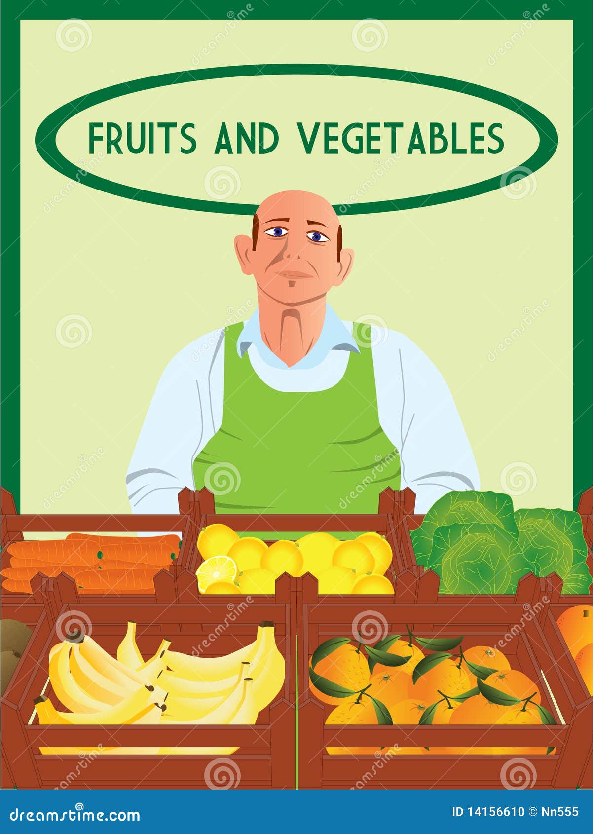 greengrocer clipart - photo #1