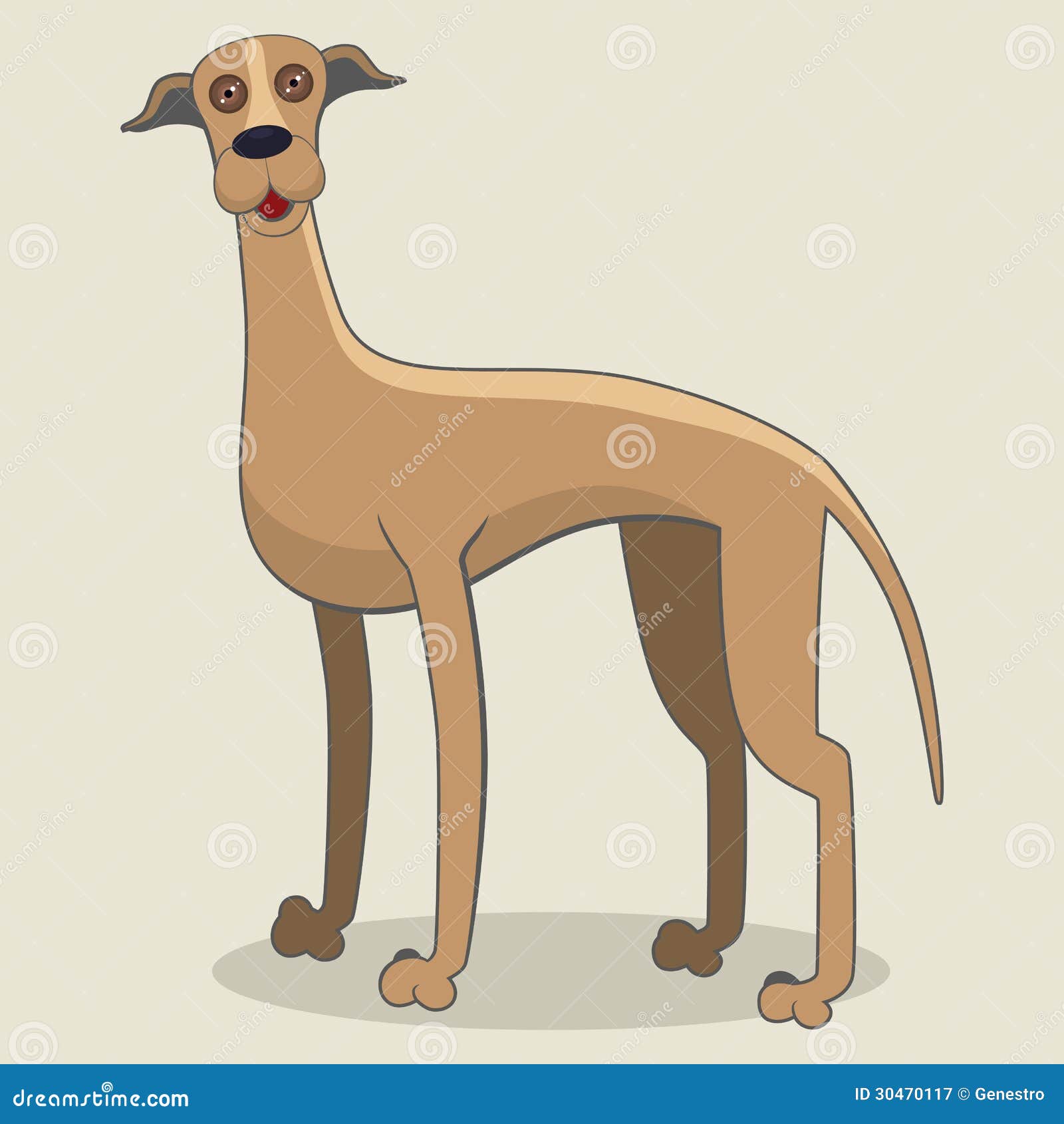 greyhound dog clipart - photo #38