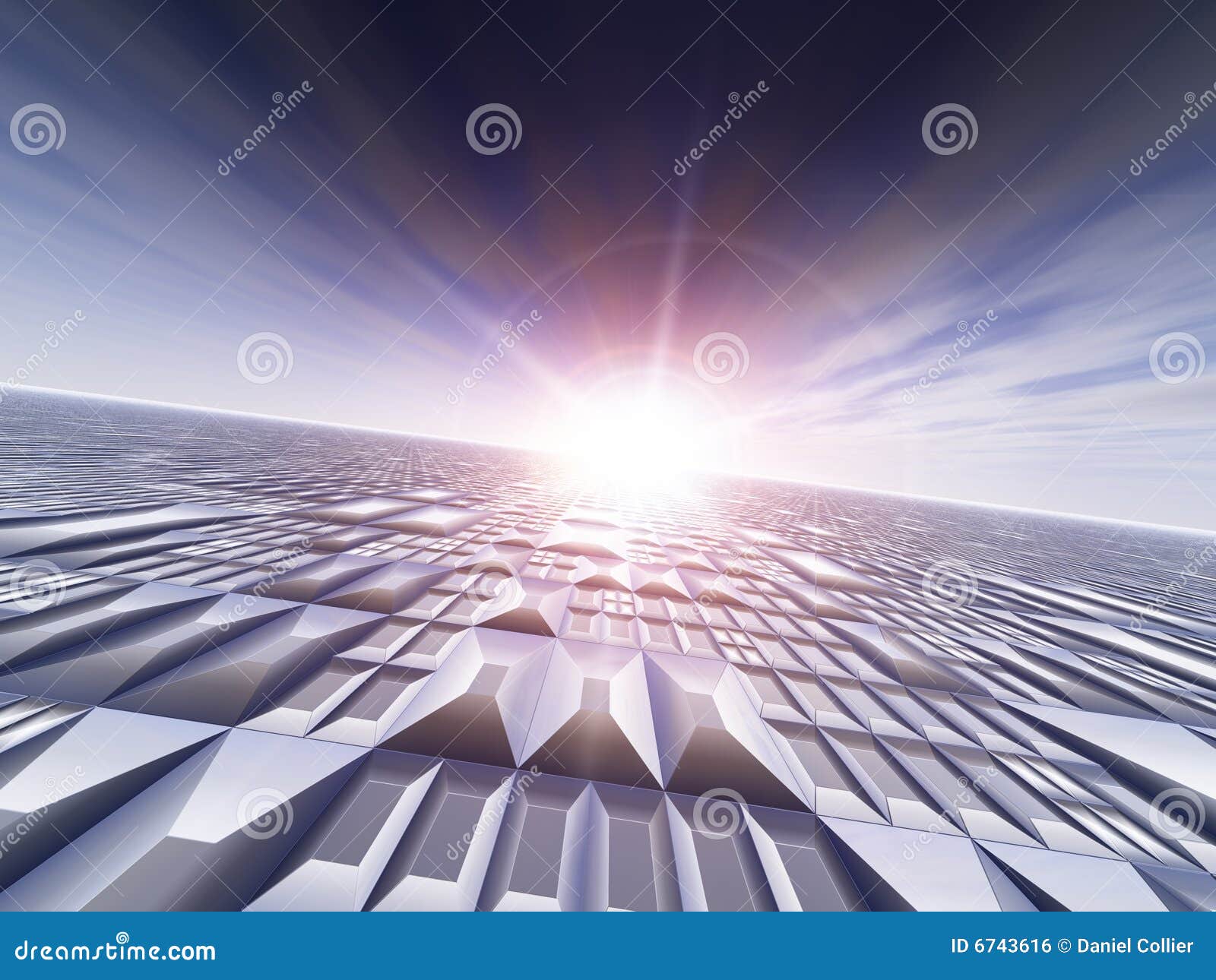 Grid Technology Background Royalty Free Stock Image