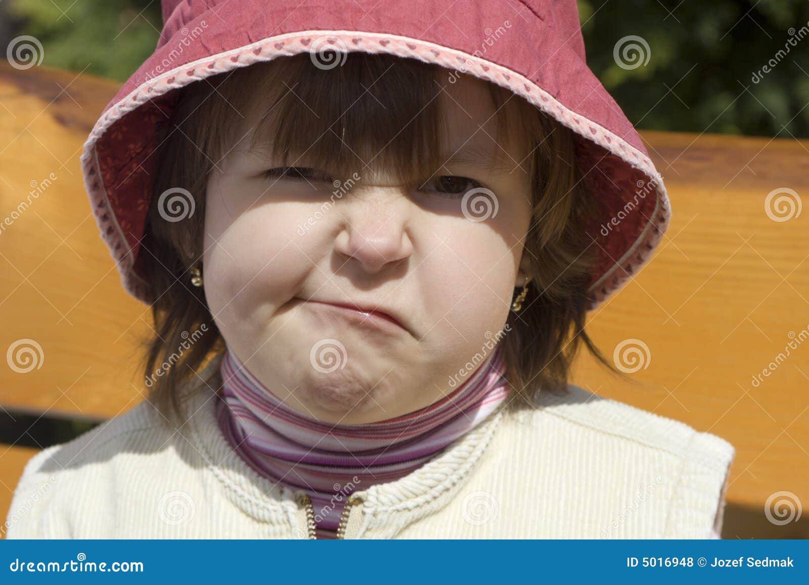 Royalty Free Stock Photos: Grimace of missy