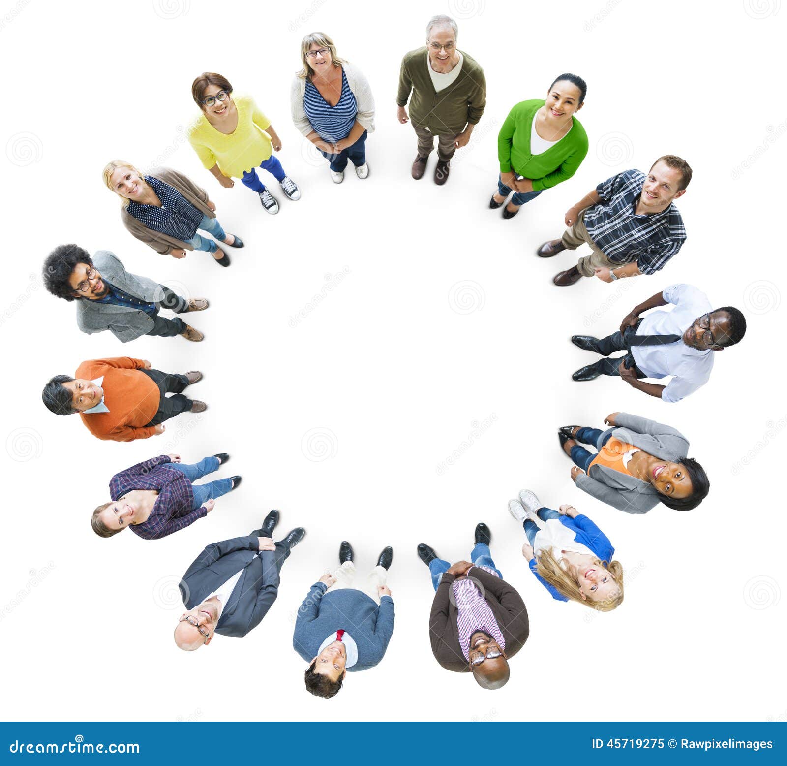 Group In A Circle 13