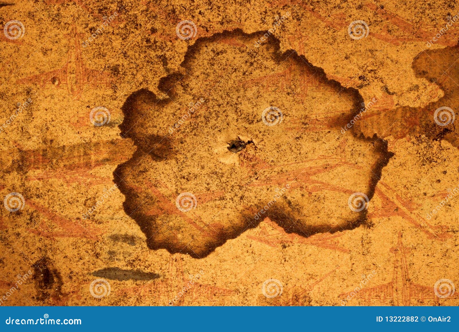 Antique watermarks paper