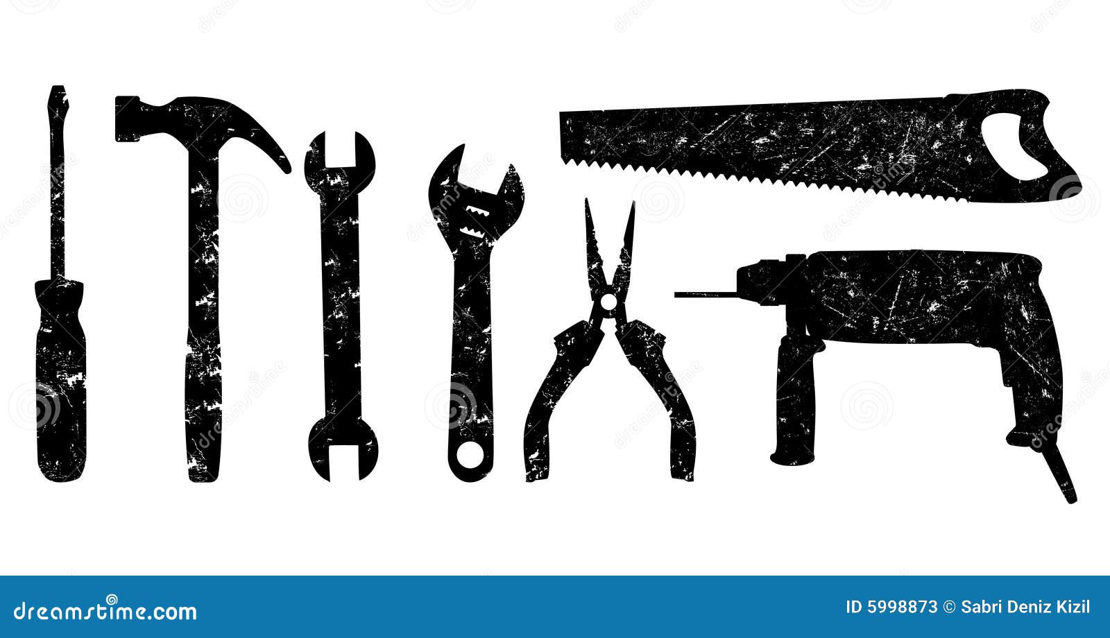 Mechanic Tools Vector Grunge tools vector