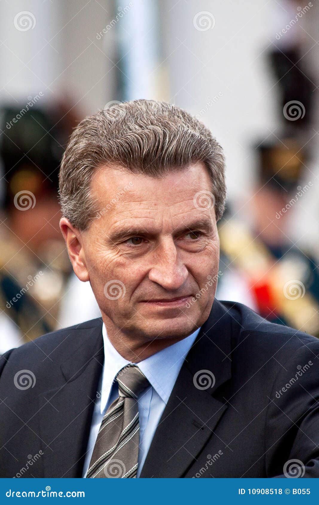 Guenther Hermann Oettinger Redaktionelles Stockfoto