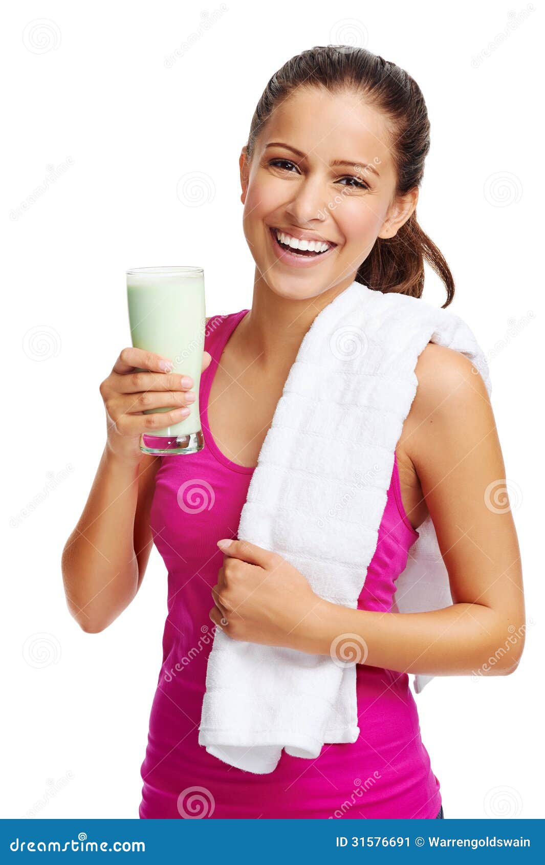Women Drinking Protein Shakes