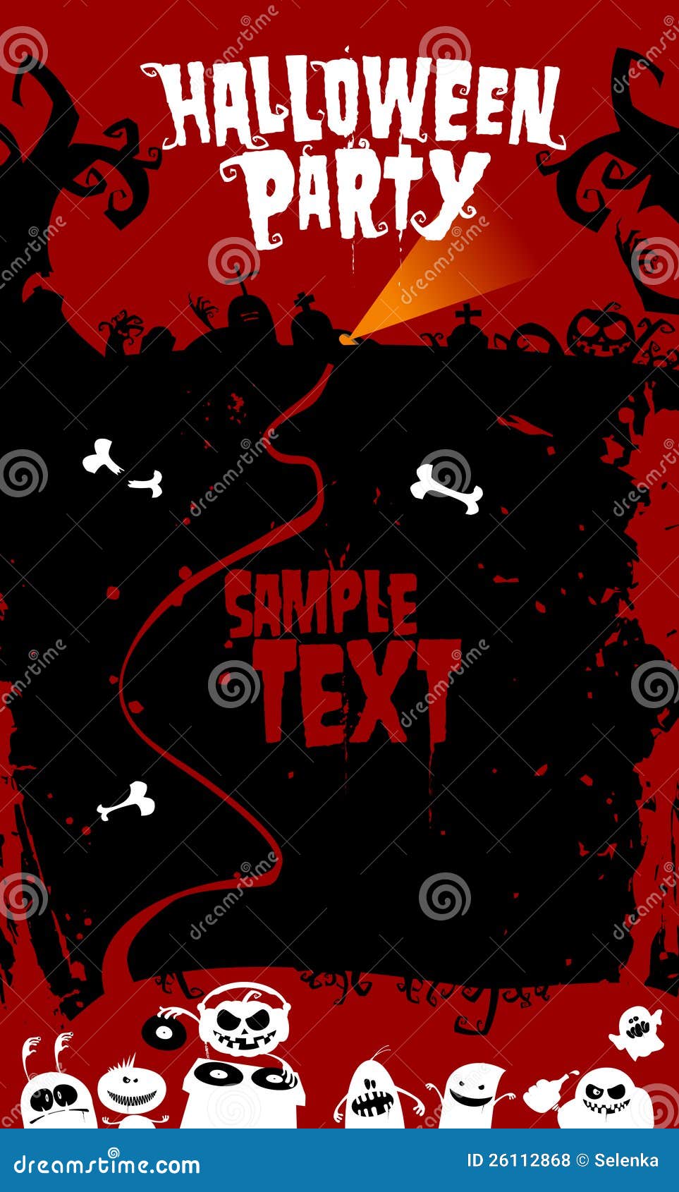 halloween background for party invitation royalty free halloween invitation background
