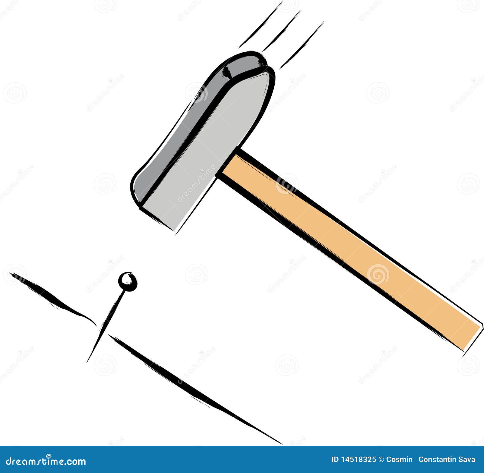 hammer and nails clipart - photo #45
