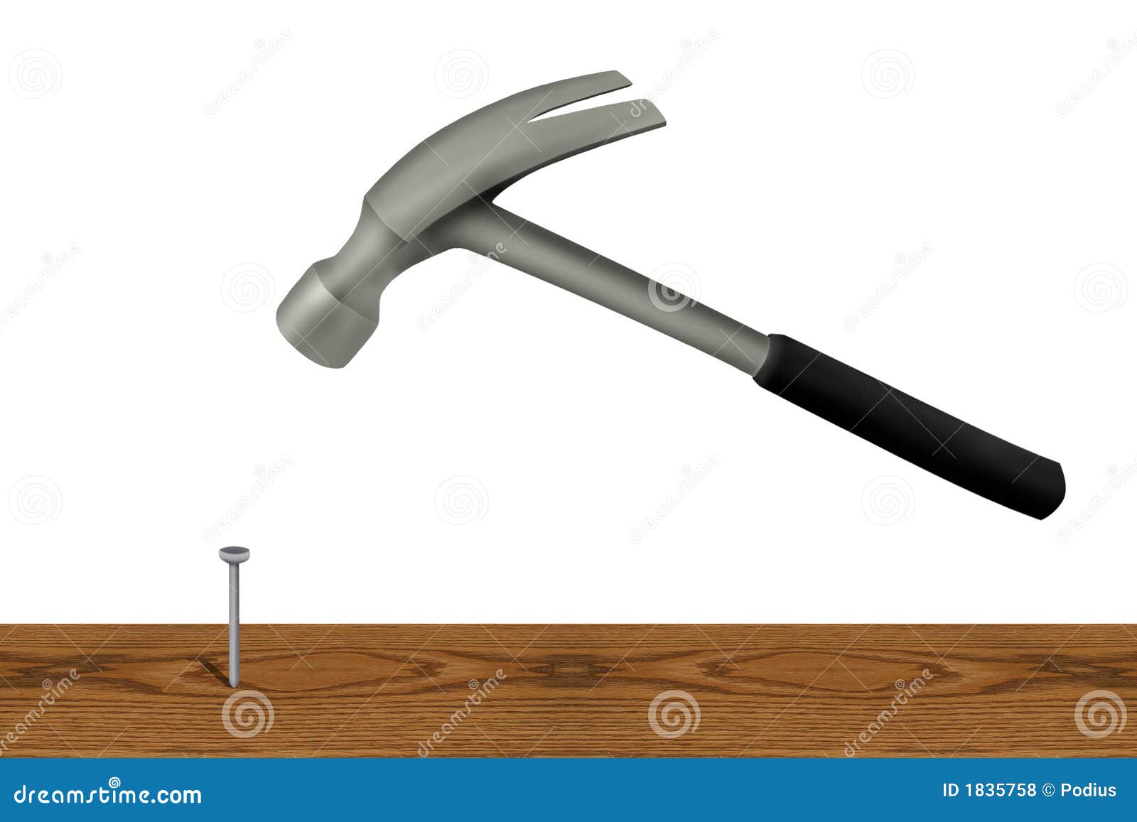 free clipart hammer and nails - photo #29