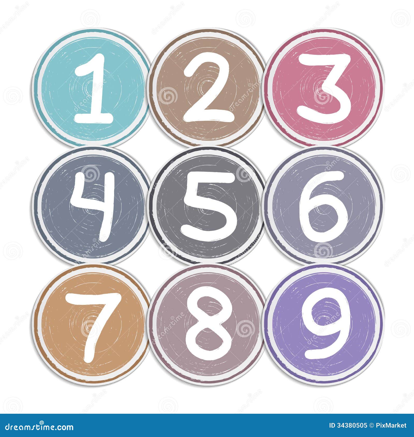 numbers in circles clipart - photo #25