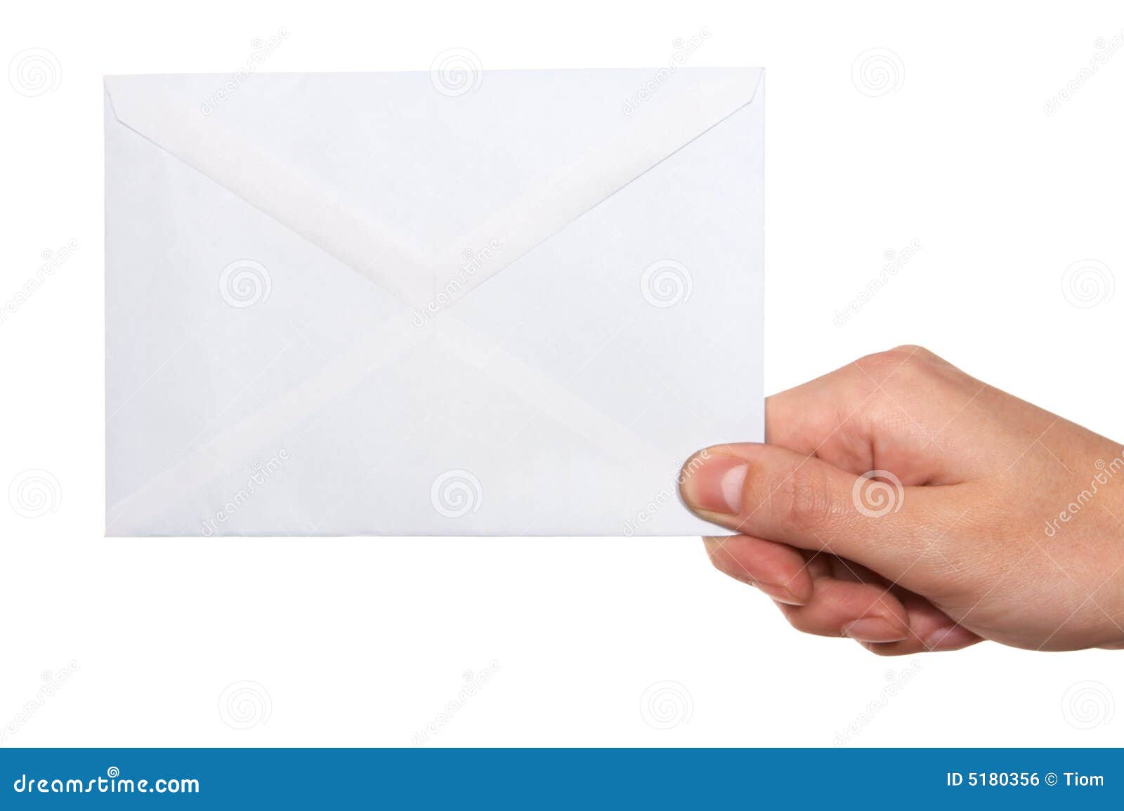 Hand Holding Envelope Royalty Free Stock Image Image 5180356