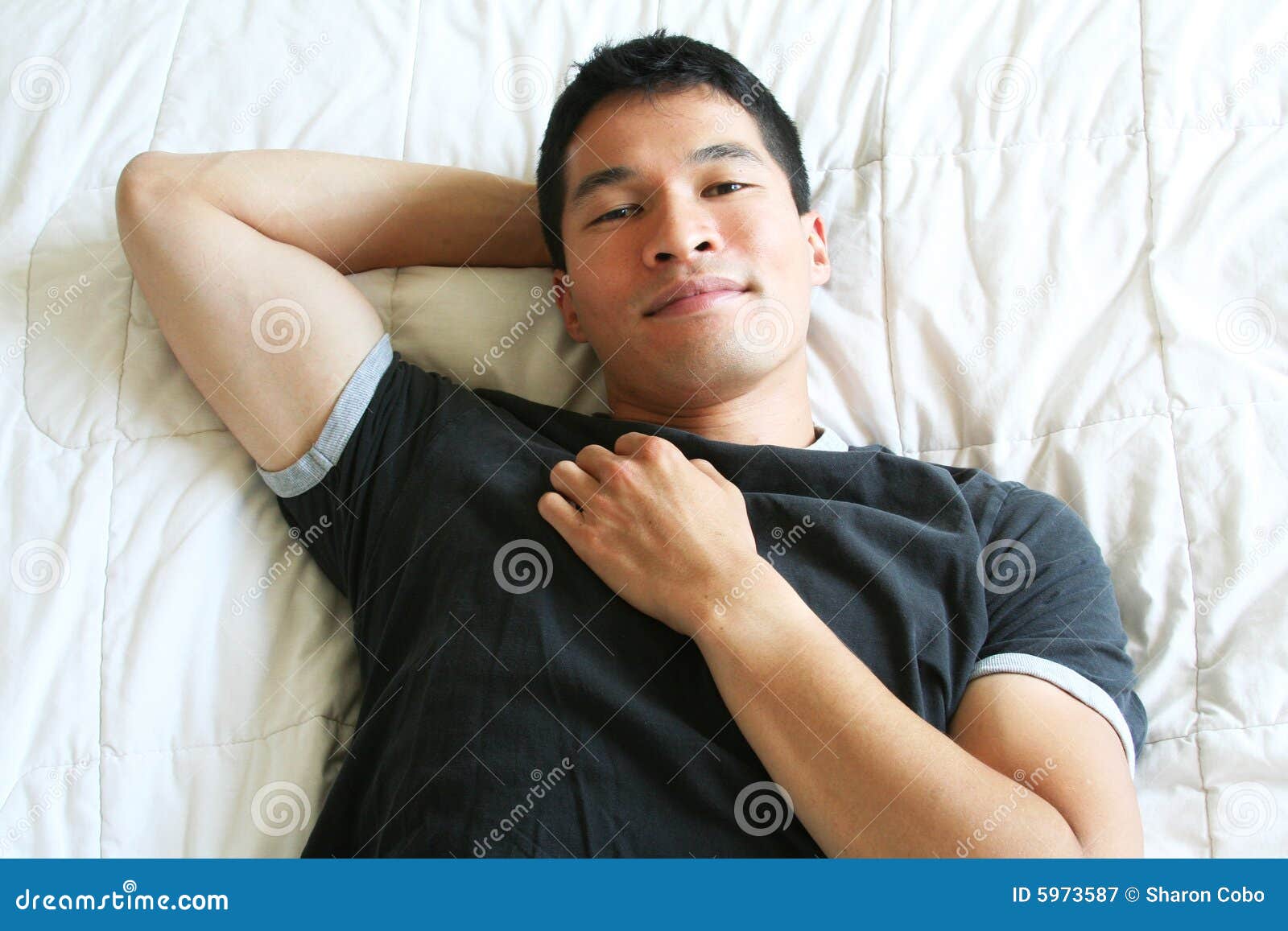 Lick her ear Asian man searched 21 times