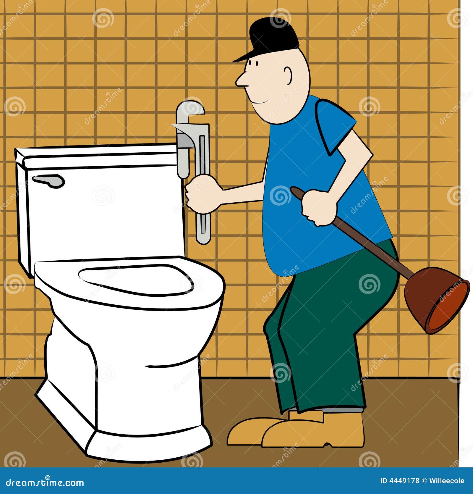 clipart broken toilet - photo #31