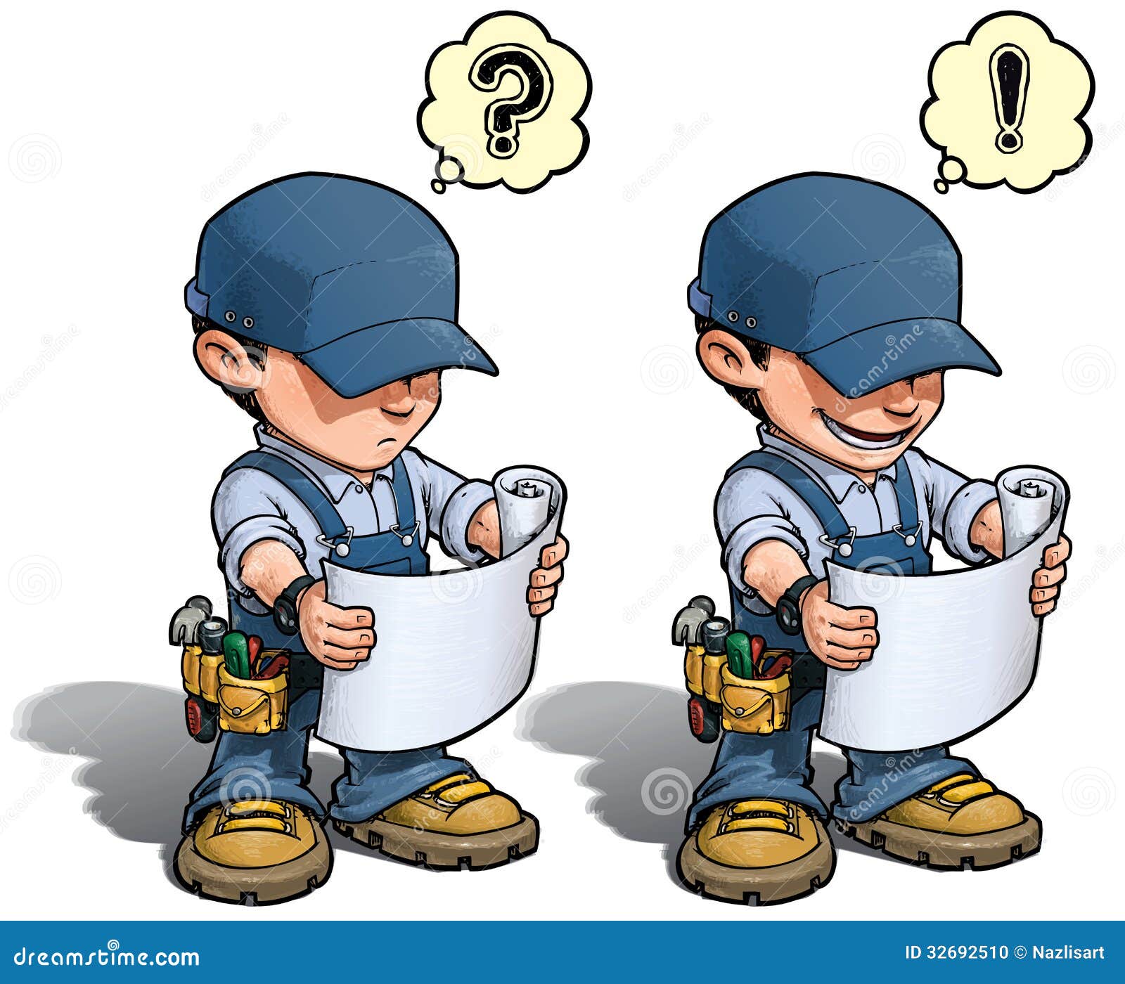 free cartoon handyman clipart - photo #28