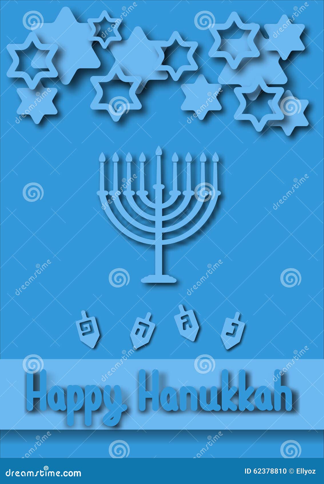 hanukkah card template