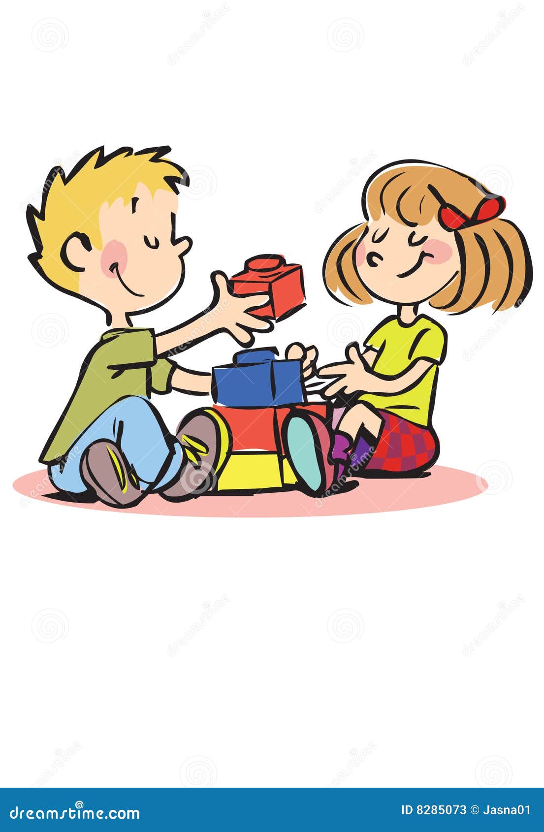 boy and girl playing clipart - photo #5