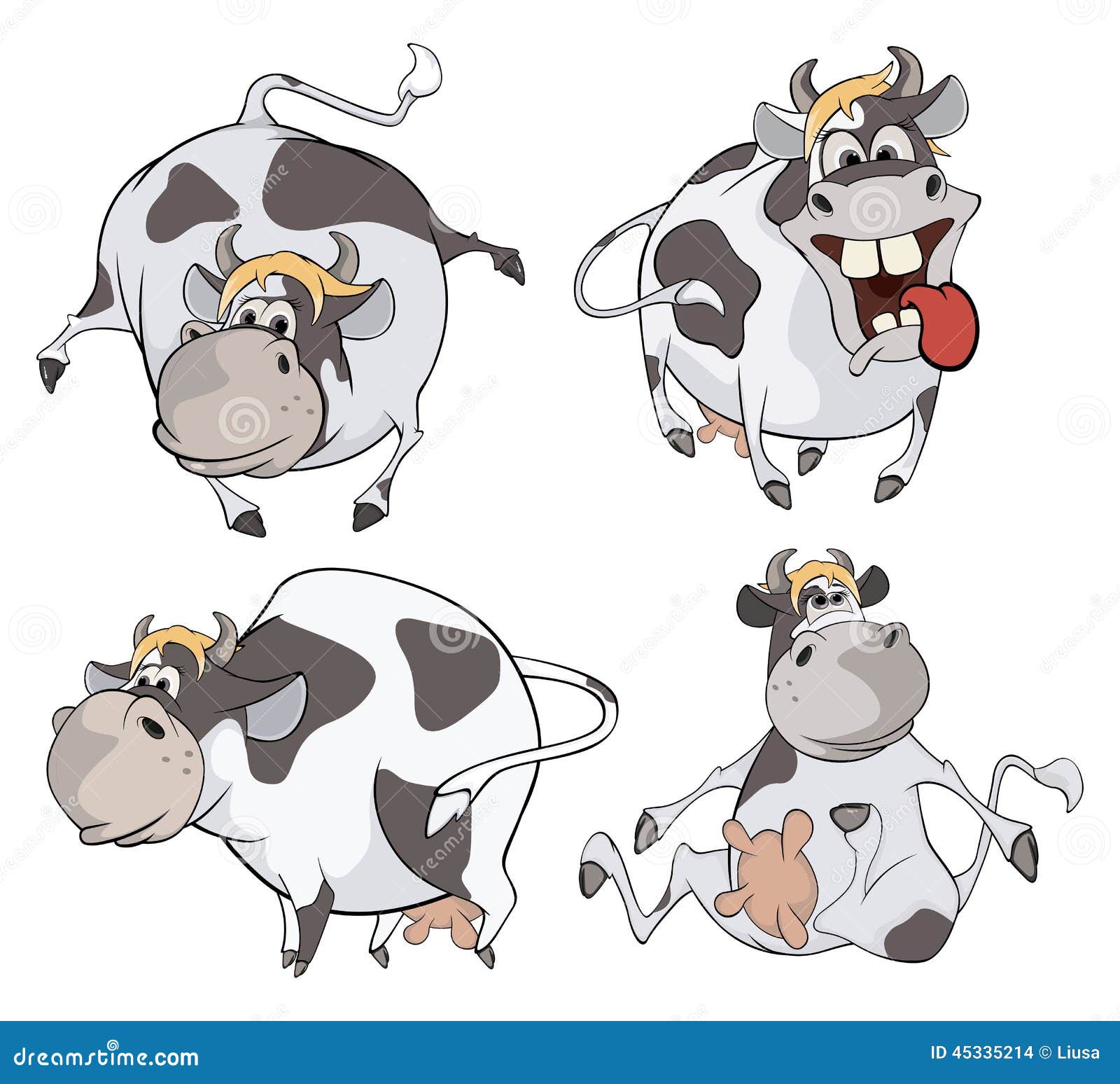 free clipart happy cow - photo #15