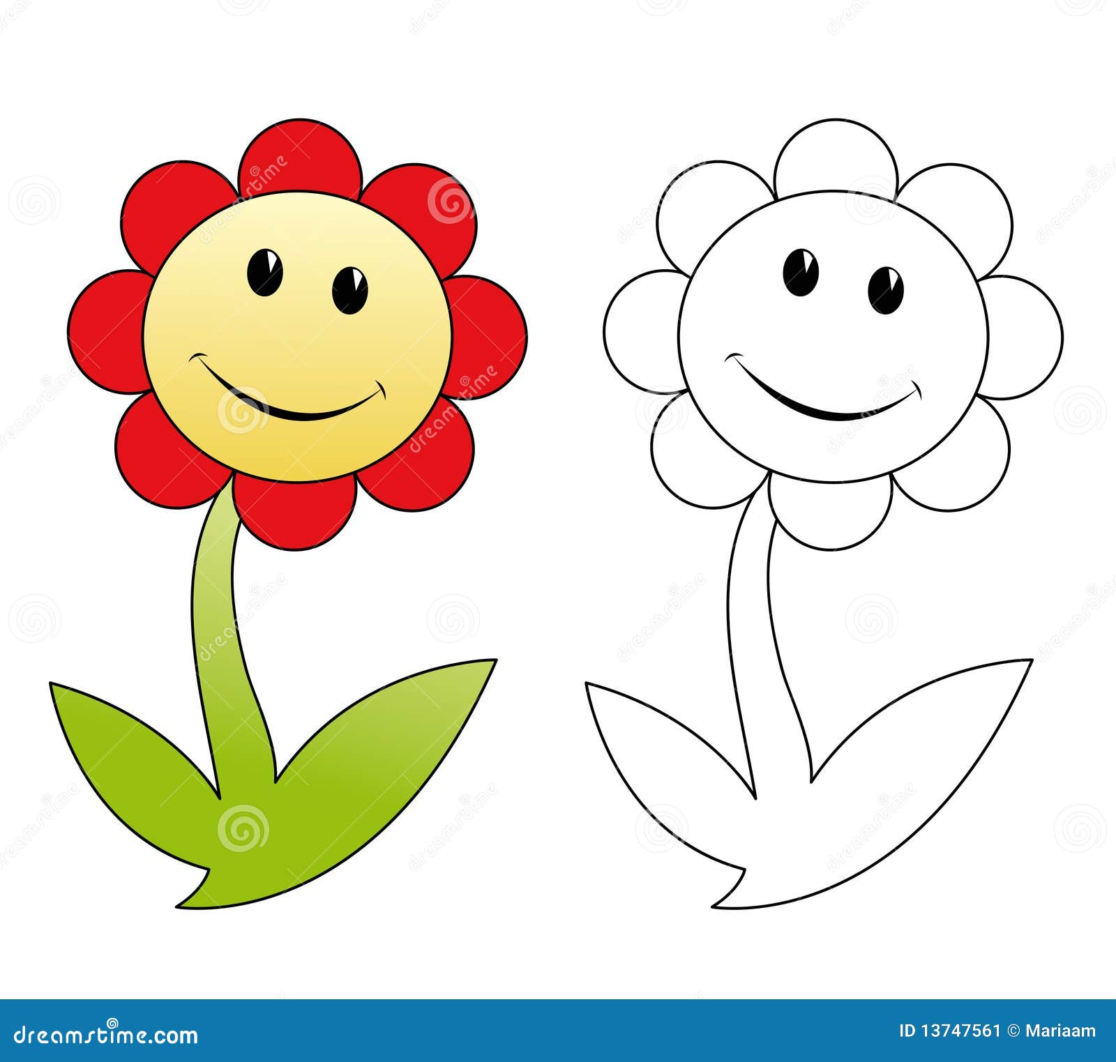 free smiling flower clipart - photo #17