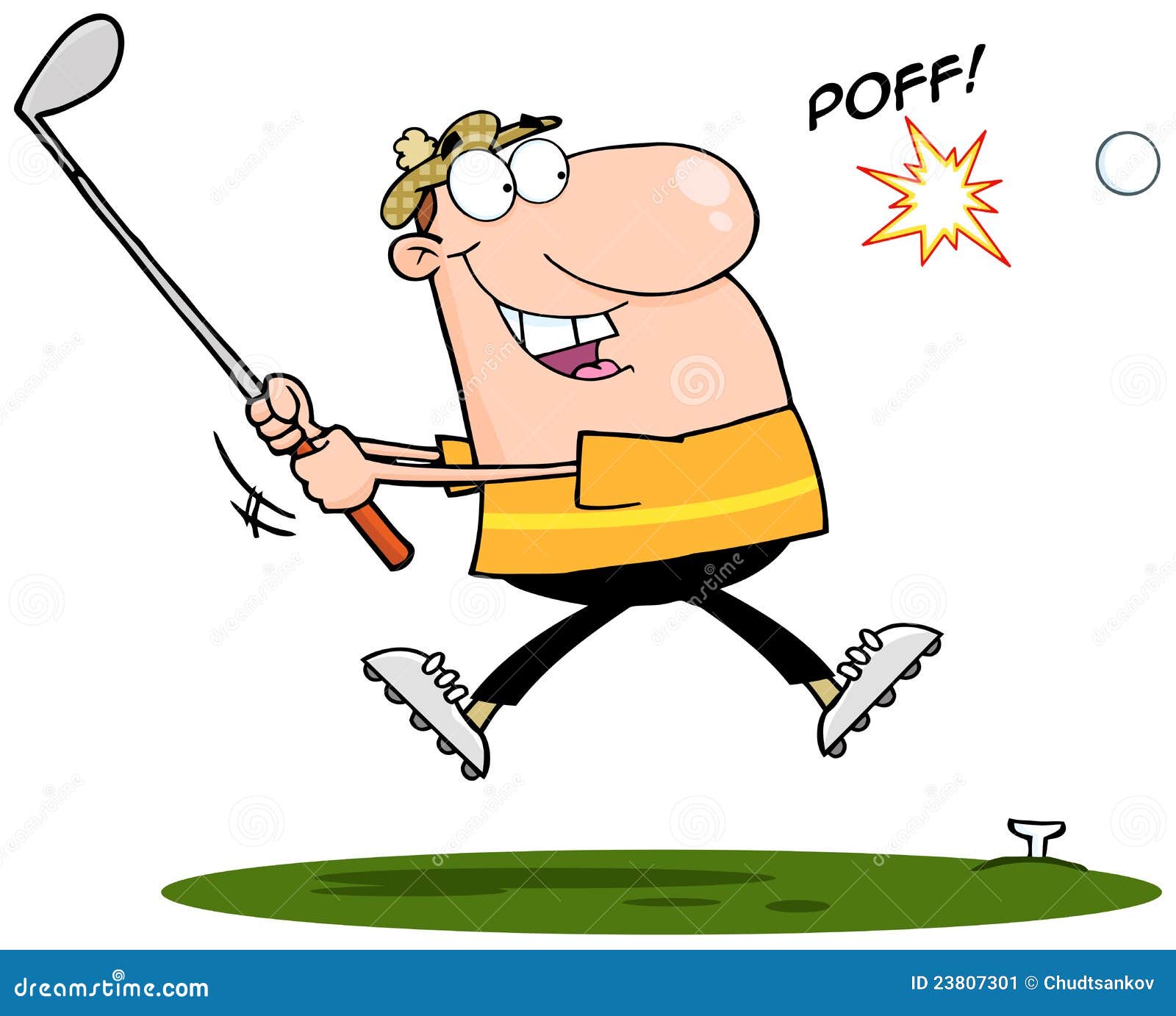 clipart man playing golf - photo #37