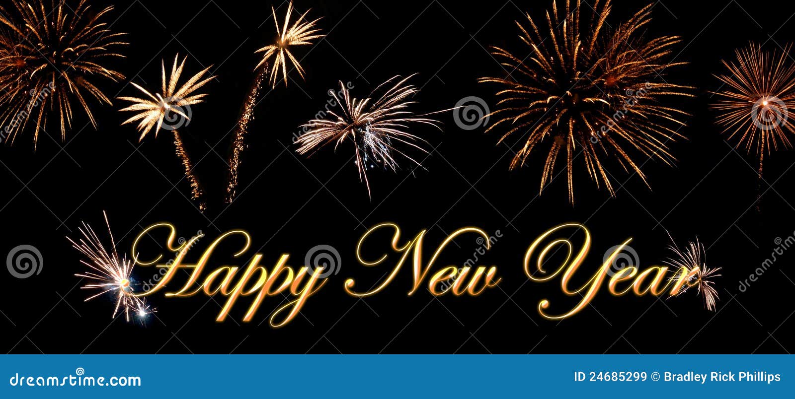 Happy New Year Royalty Free Stock Images - Image: 24685299