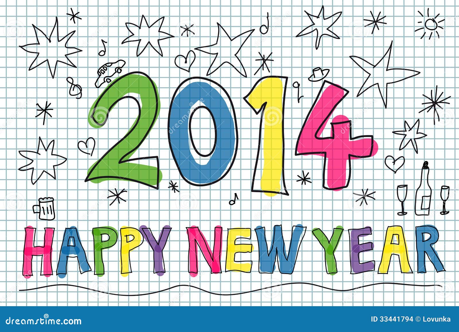 happy new year 2014 banner clip art - photo #9