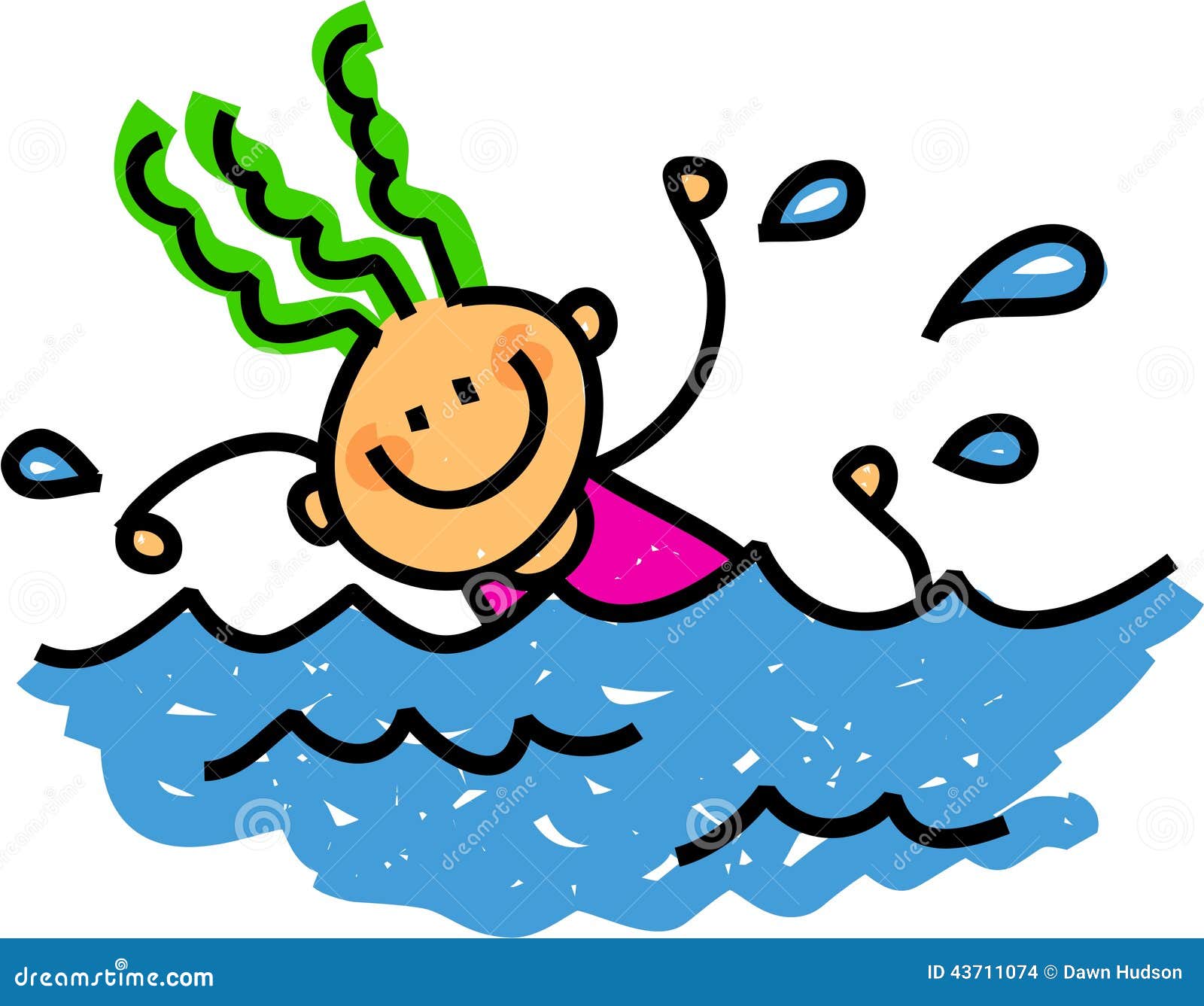 clipart dog swimming - photo #12