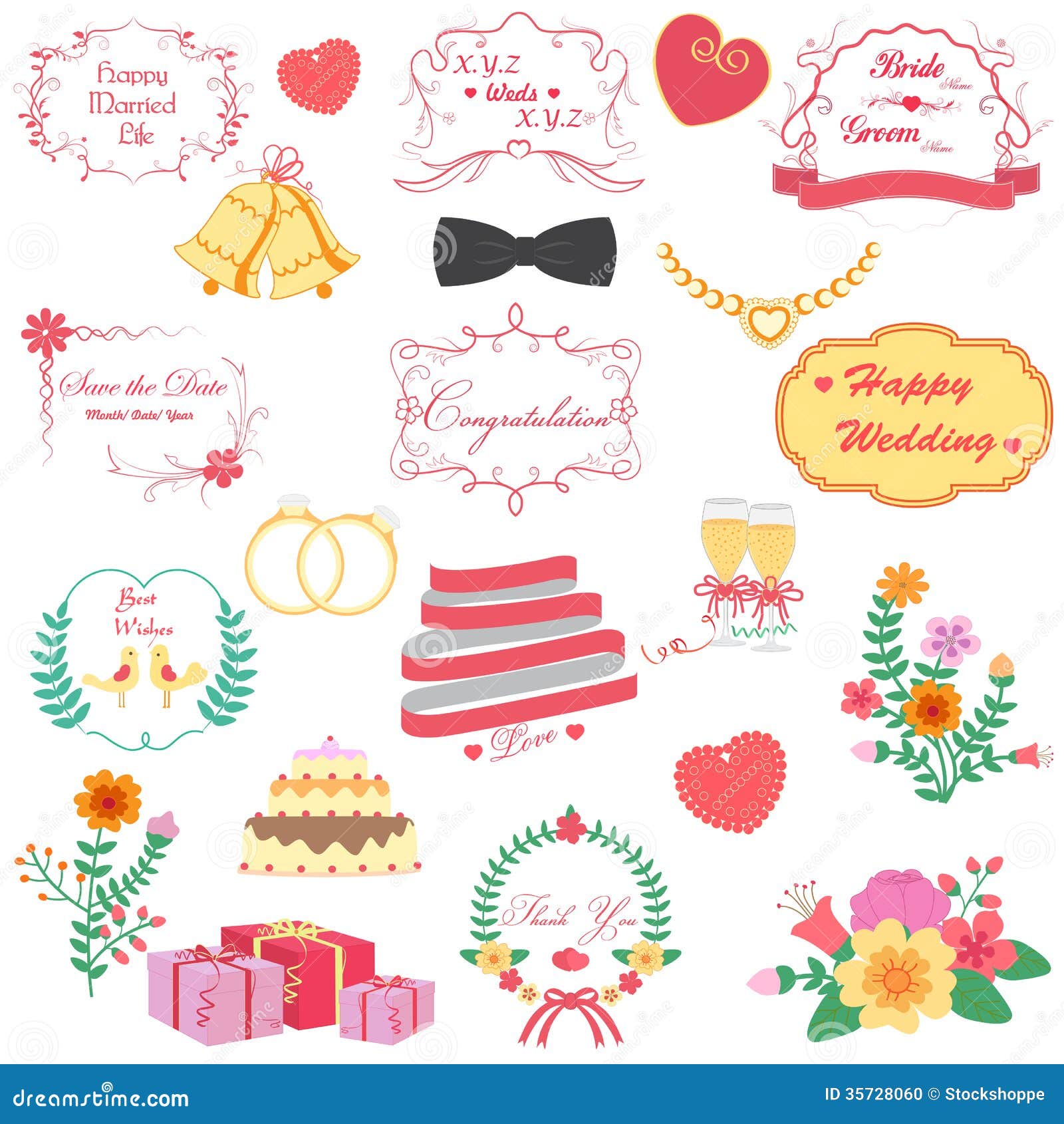 happy wedding clipart - photo #41