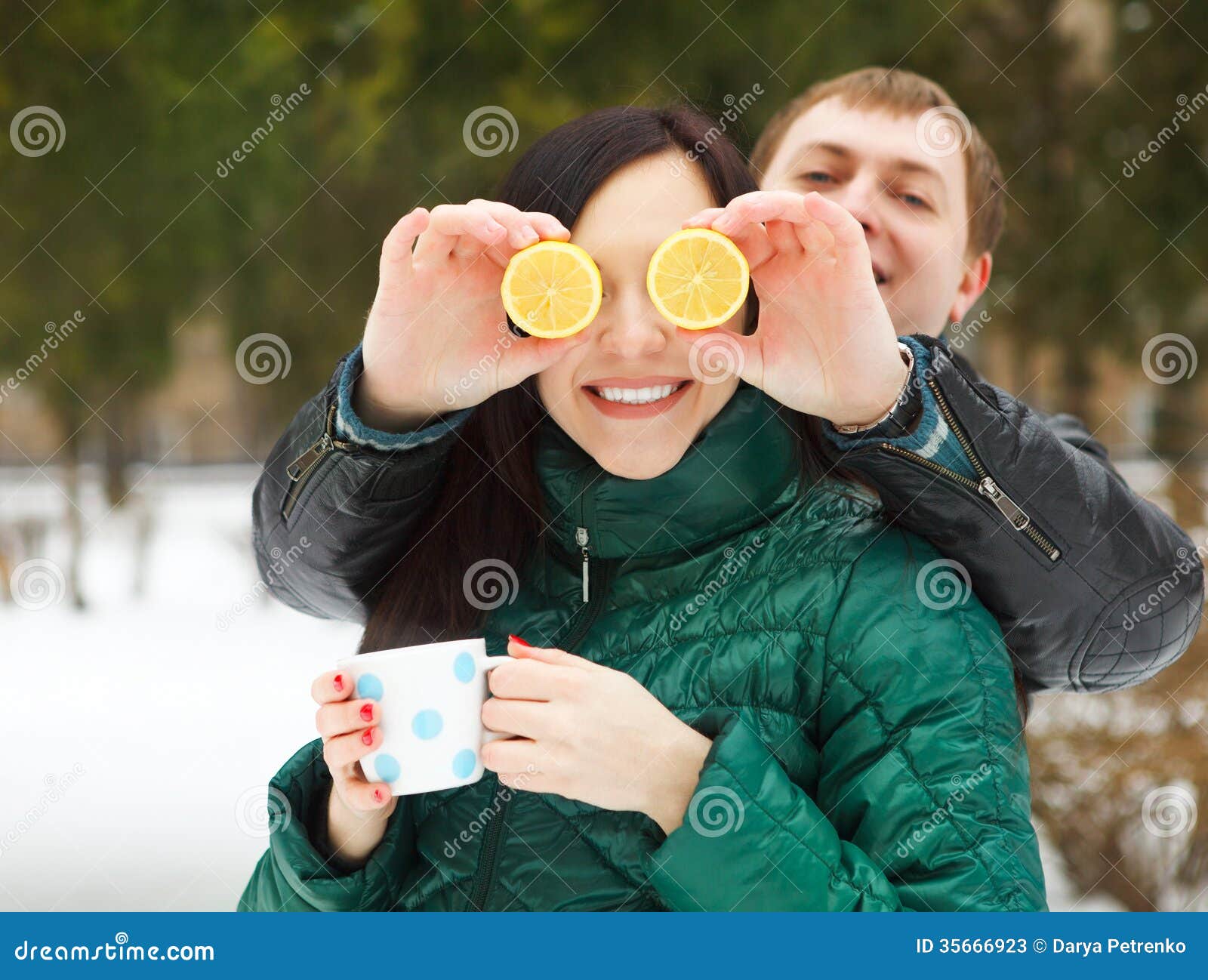 Download this Happy Young Couple... picture