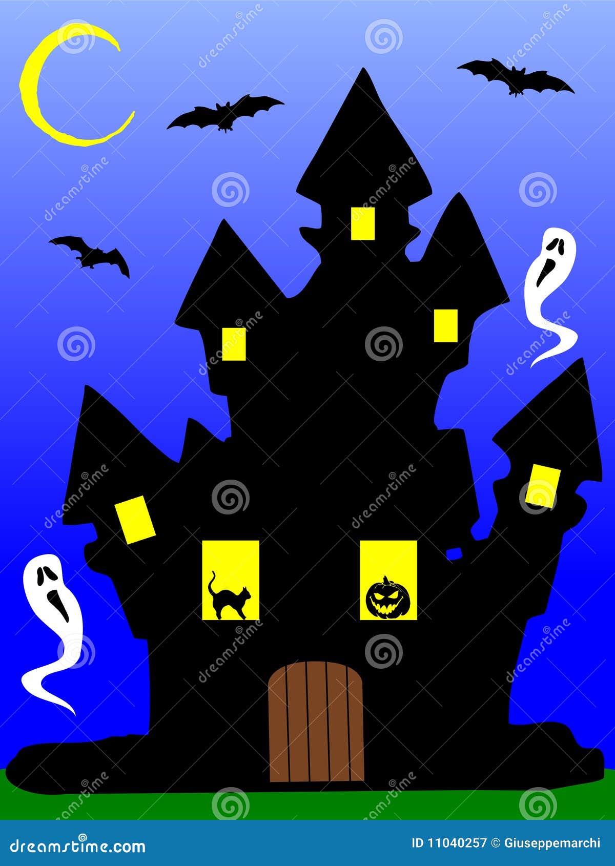 house at night clipart - photo #28