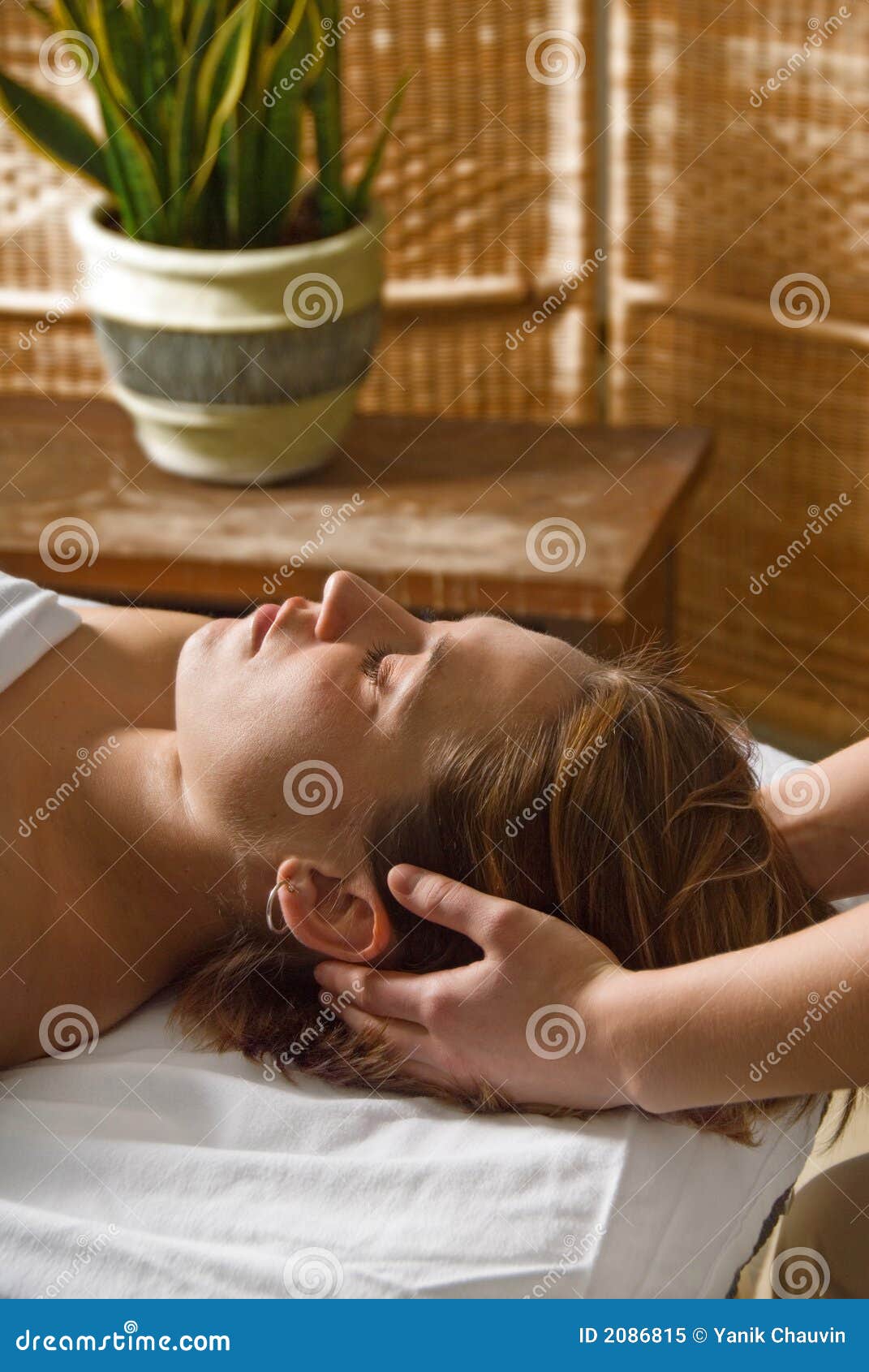 Head Massage Royalty Free Stock Photo Image 2086815