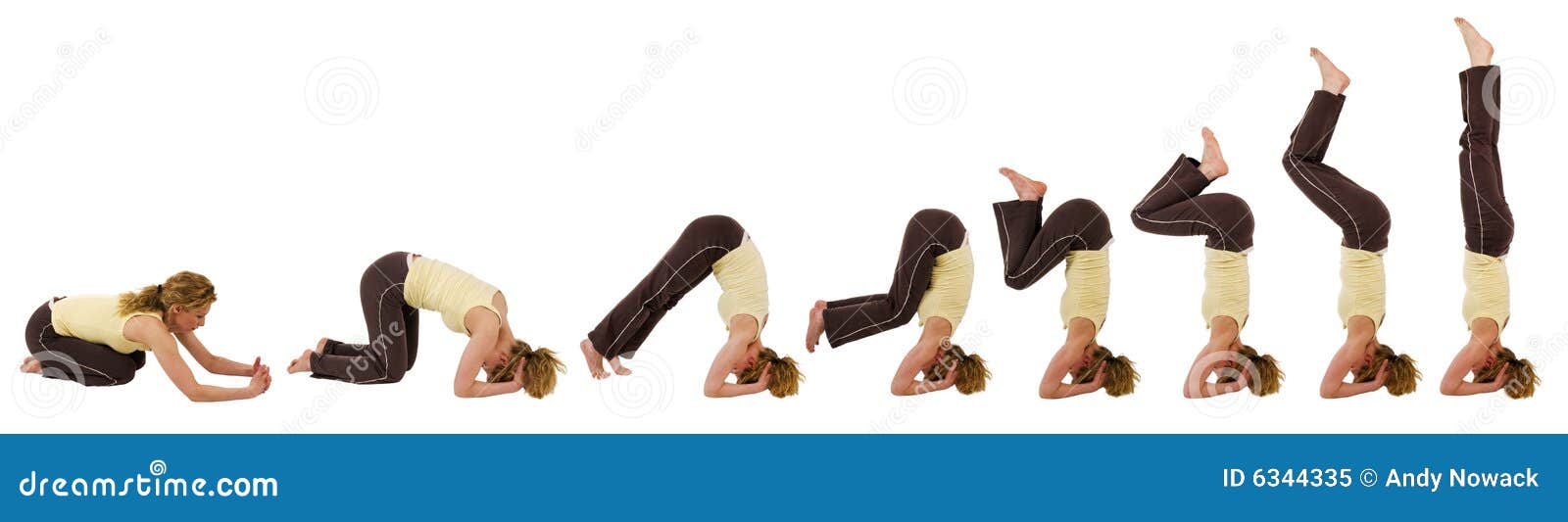 Headstand_sequence Royalty Free Stock Photo Image 6344335