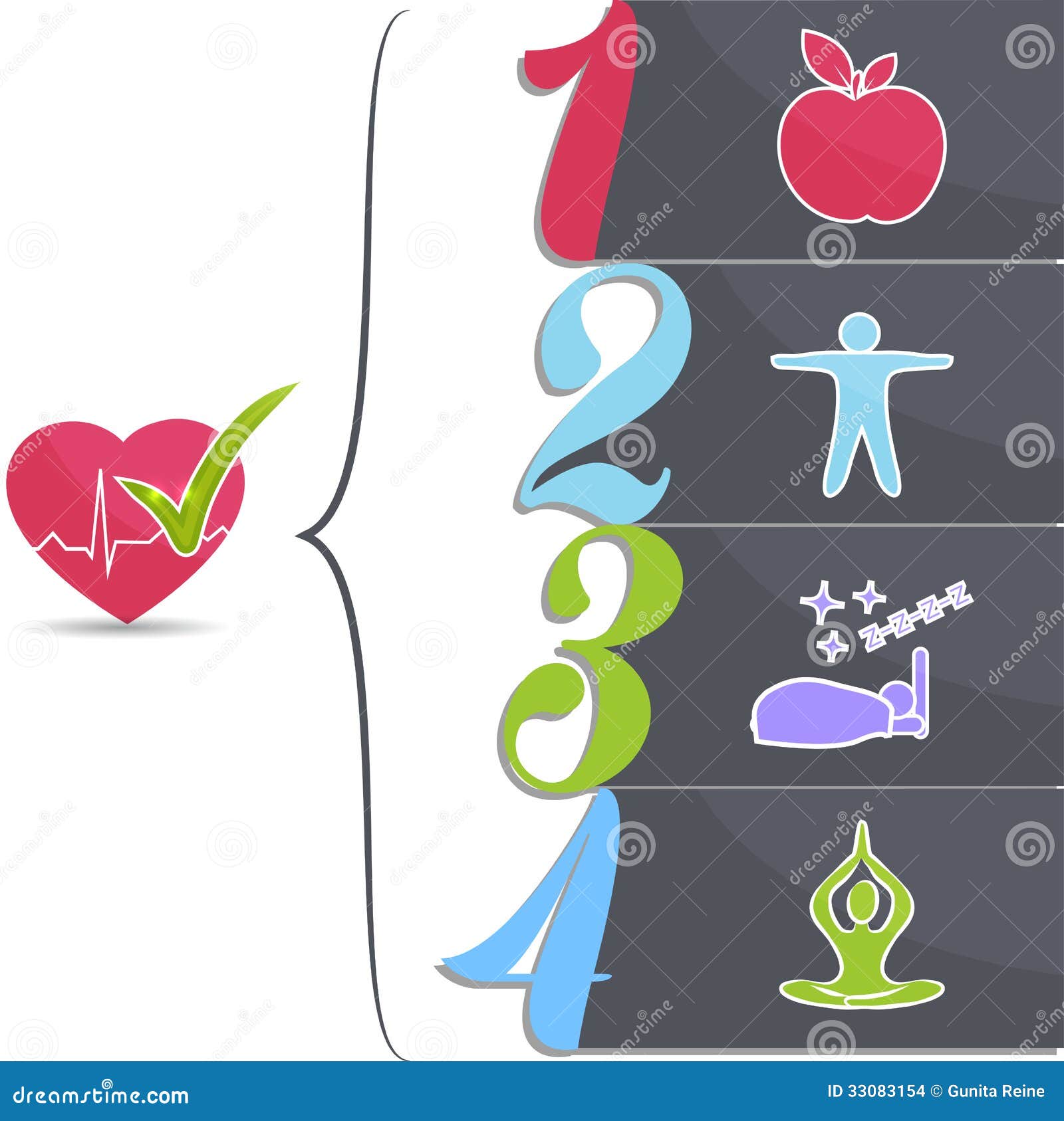 Healthy Lifestyle Clipart Healthy lifestyle tips.