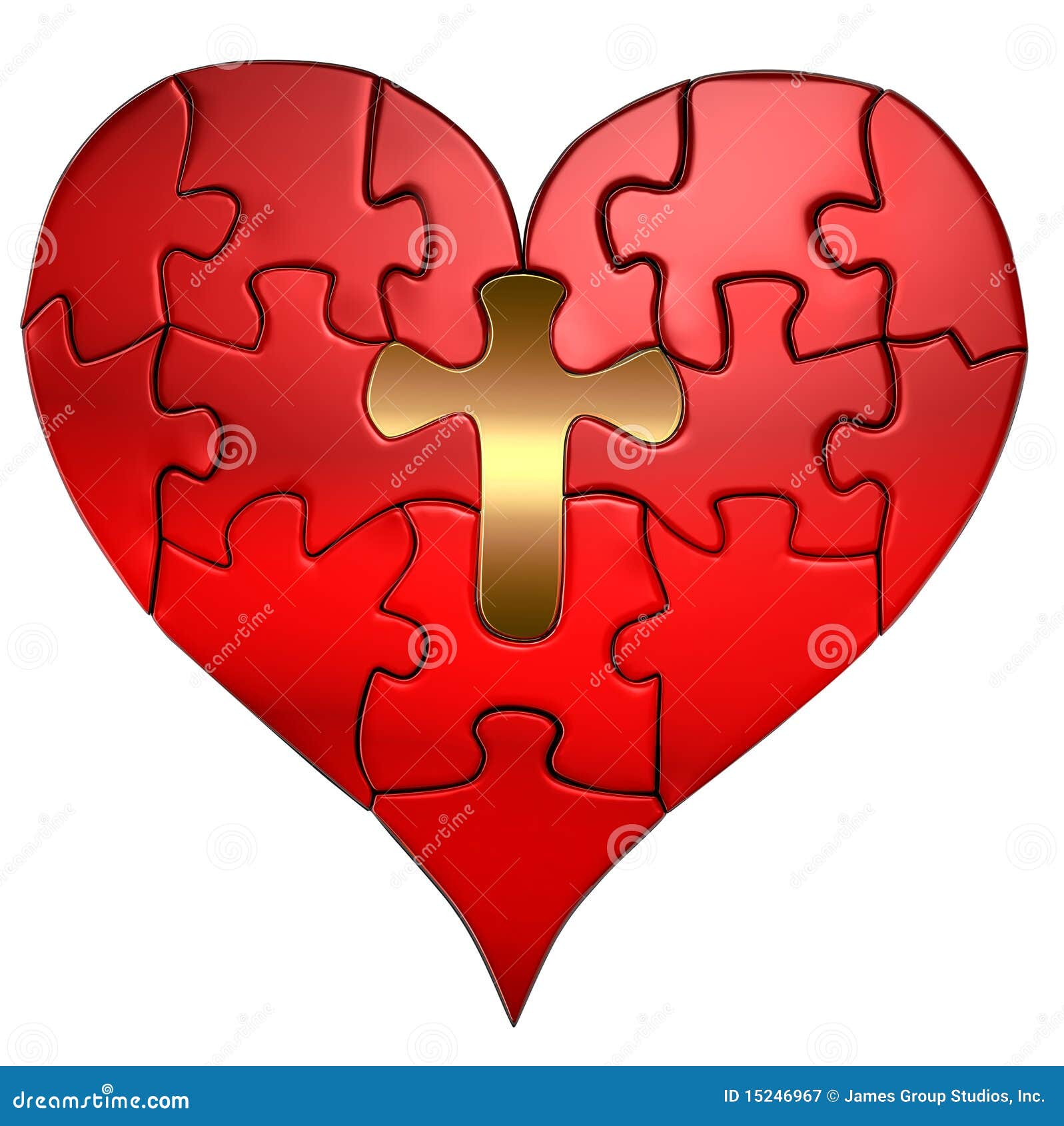 free cross and heart clipart - photo #33