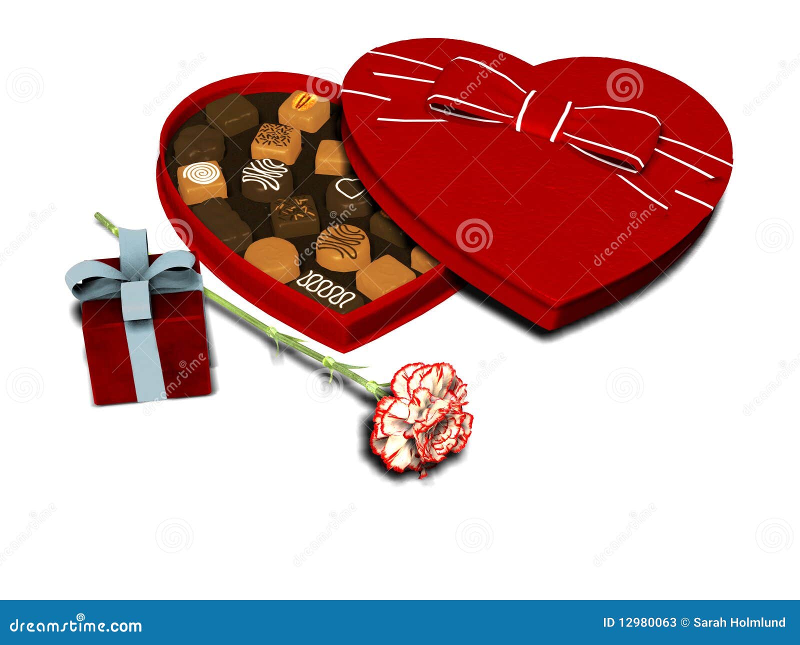 Heart Shaped Chocolate Box