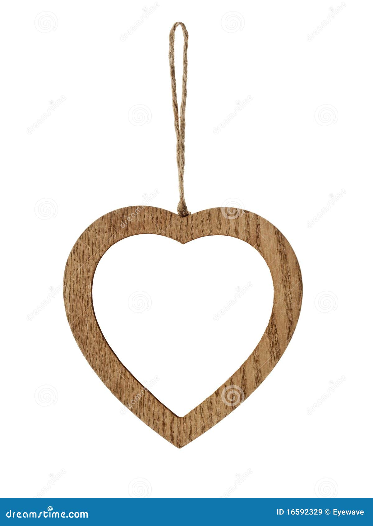 Heart-shaped Wooden Picture Frame Royalty Free Stock Images - Image ...