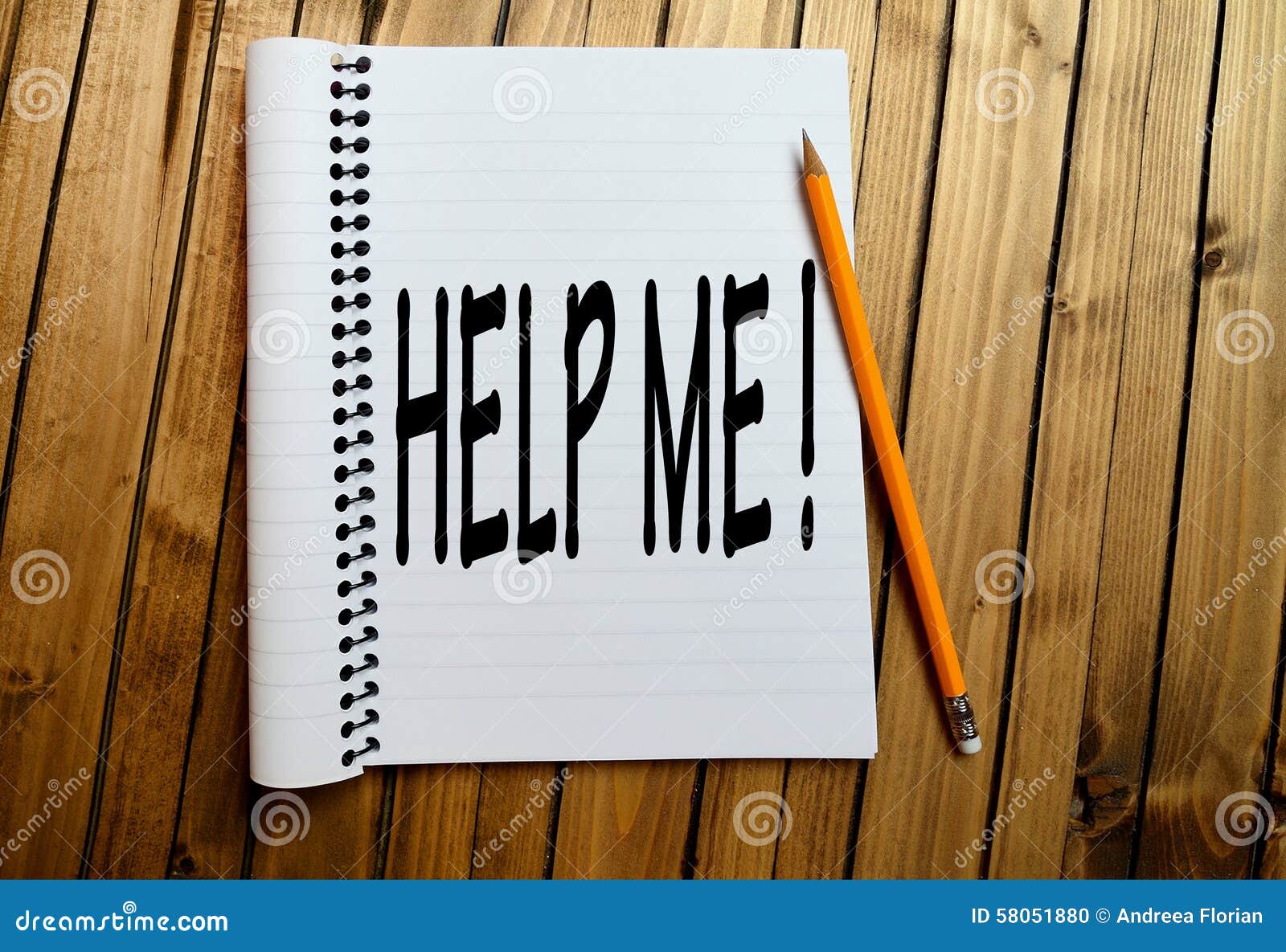Help Me Word Stock Photo  Image 58051880