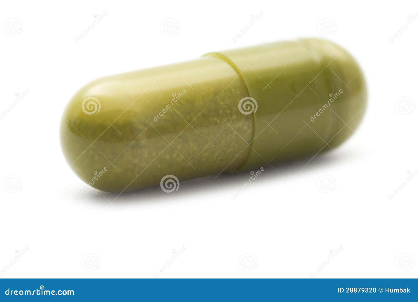 Herbal Pill Stock Photo Image 28879320