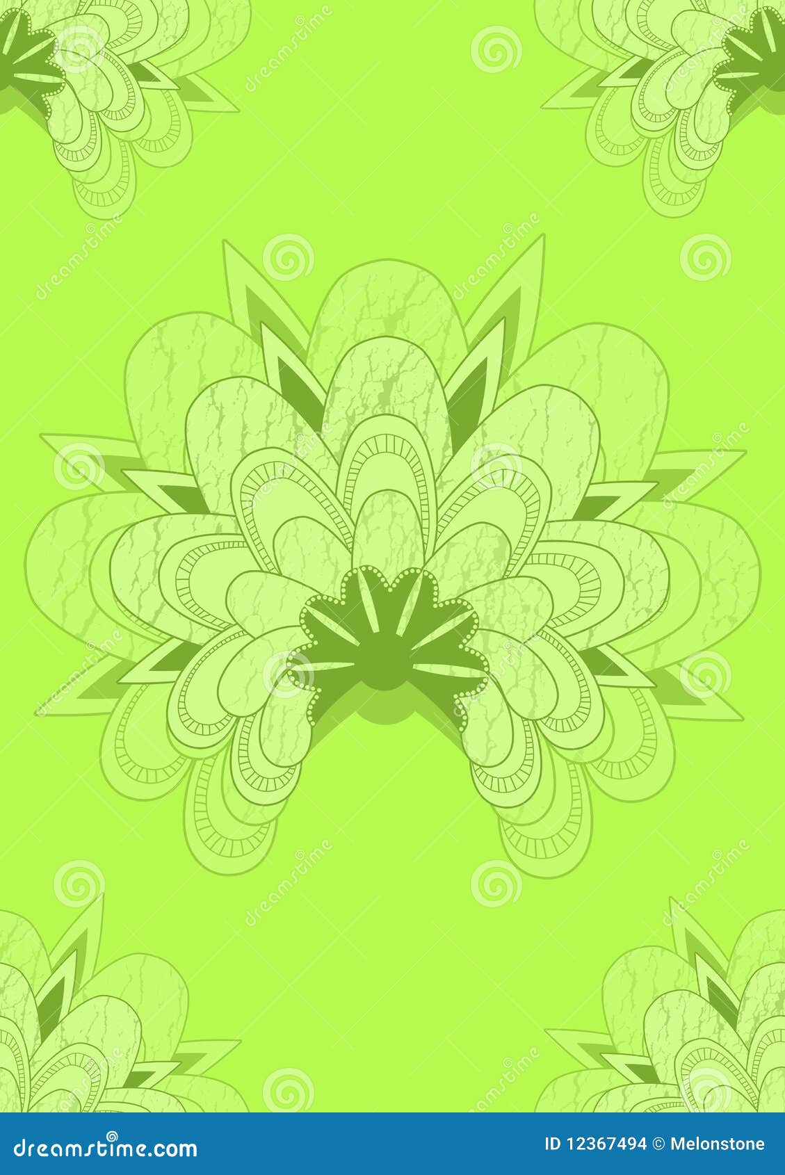 bloemen kalken het groene japanse naadloze behang van de kalk stock bloemen kalken het groene japanse naadloze behang van de kalk stock
