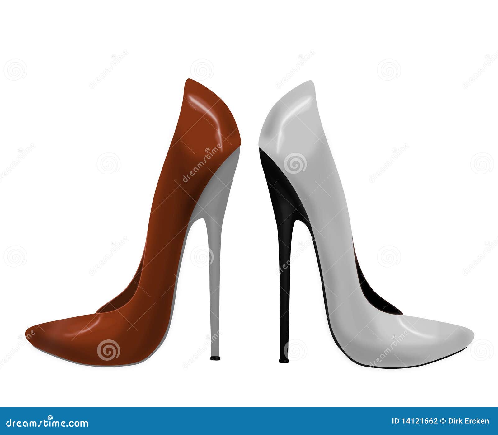 Red and white shoes for sale must have for women stiletto high heels ...